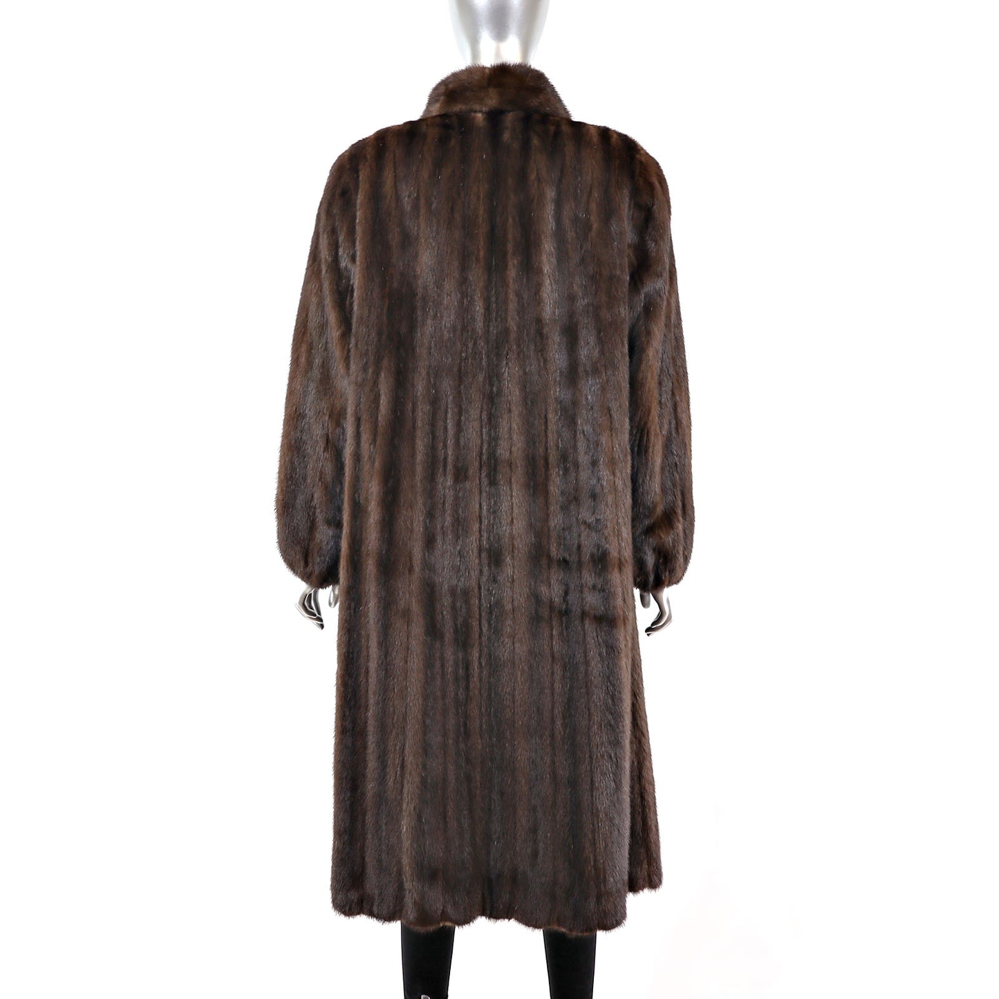 Mahogany Mink Coat- Size L