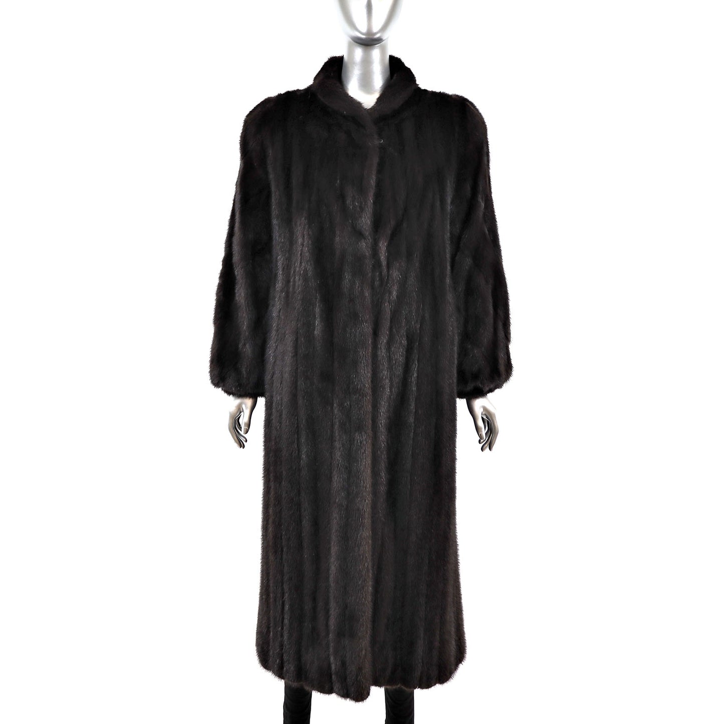 Mahogany Mink Coat- Size L