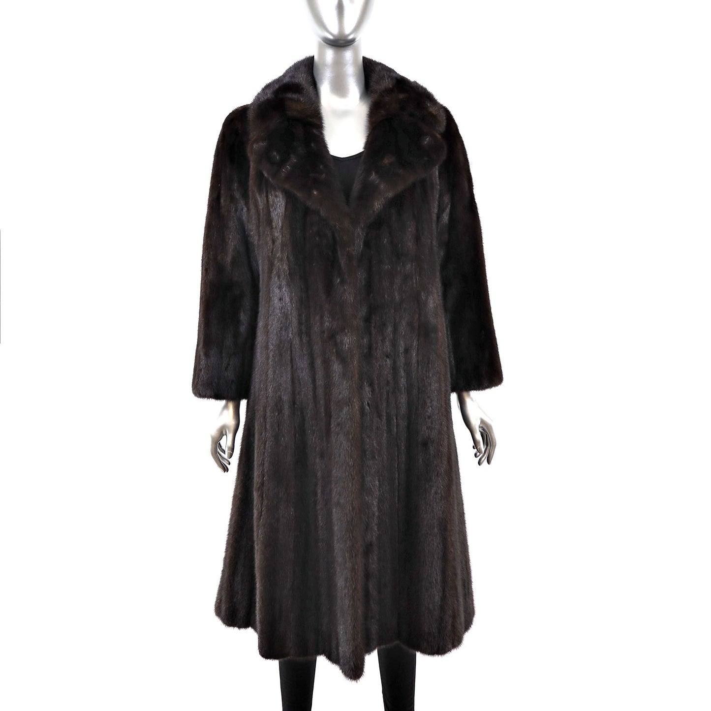 Mahogany Mink Coat- Size S