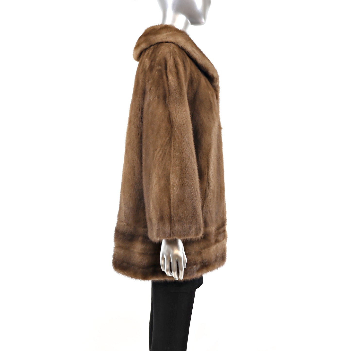 Lunaraine Mink 3/4 Coat- Size L