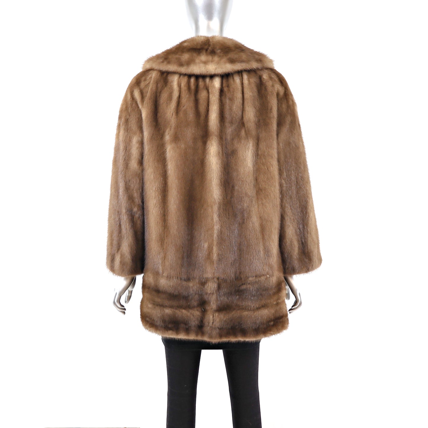 Lunaraine Mink 3/4 Coat- Size L