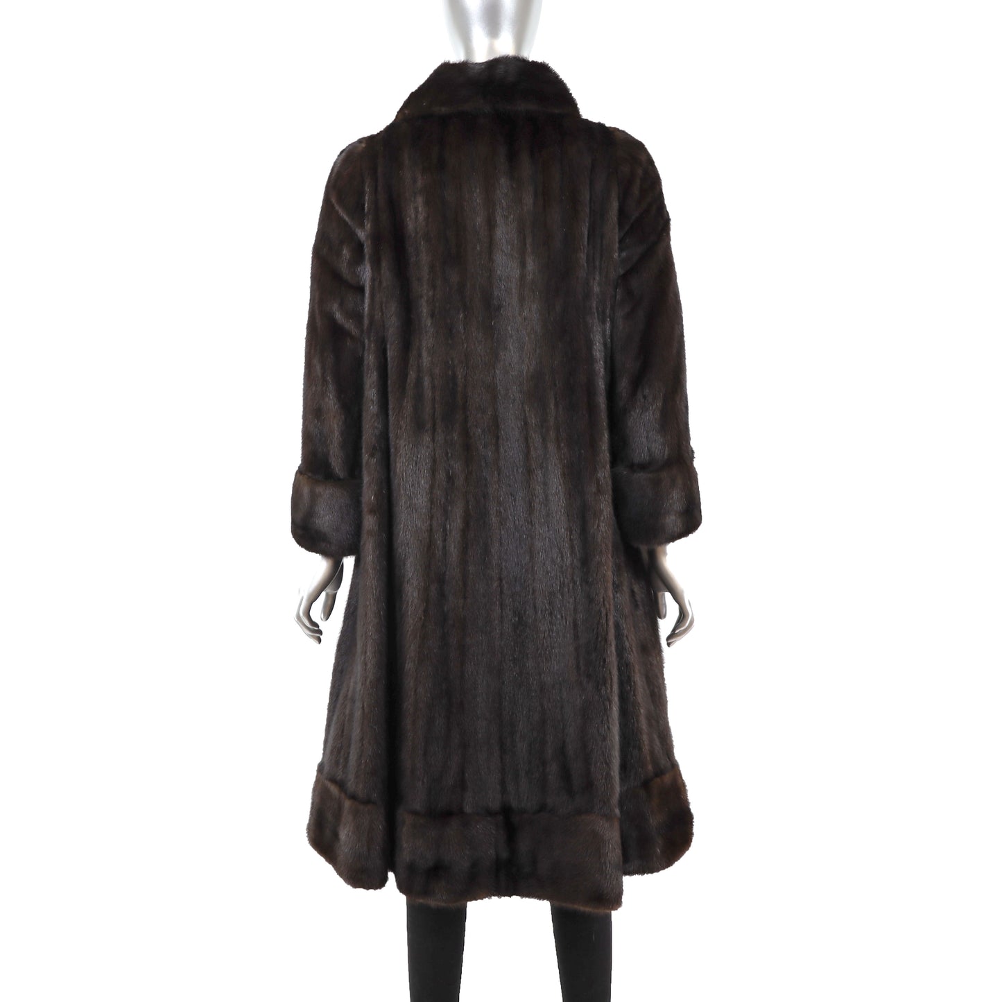 Mahogany Mink Coat- Size S