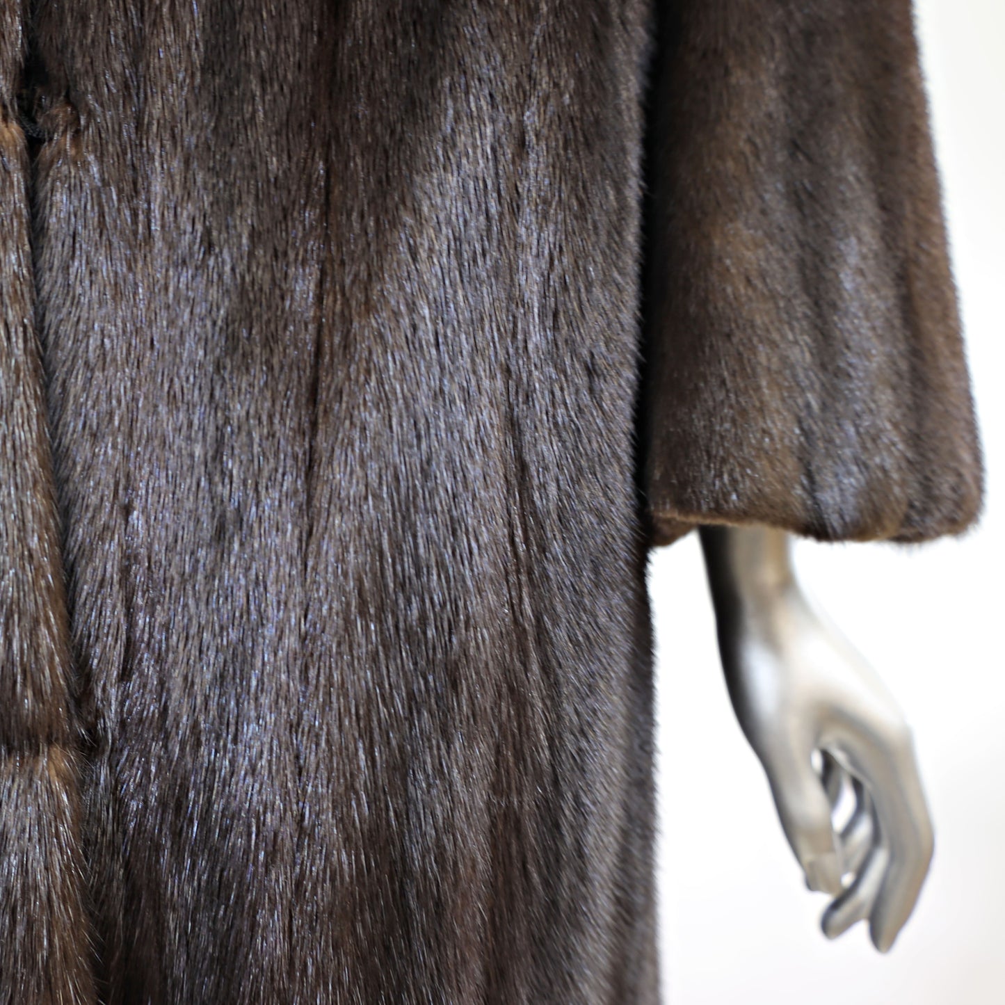 Mahogany Mink Coat- Size M