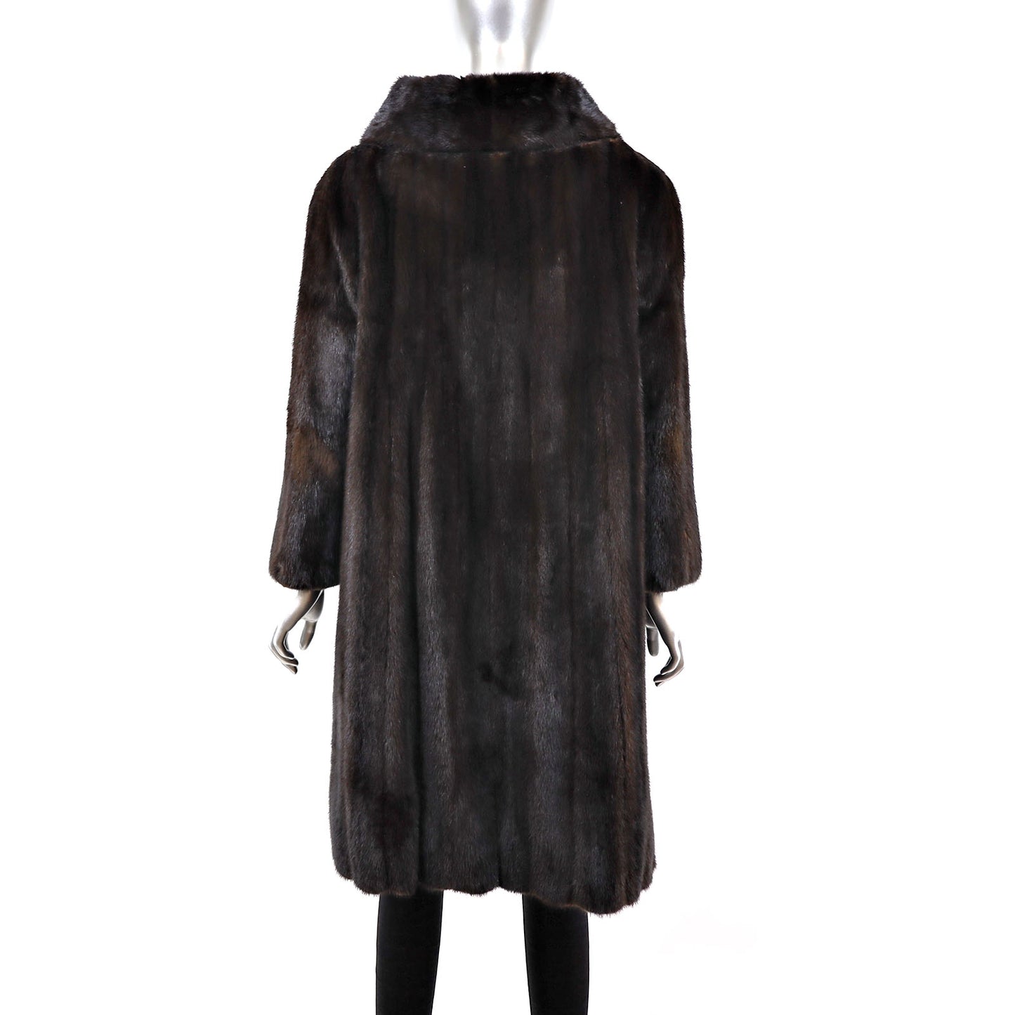 Mahogany Mink Coat- Size M