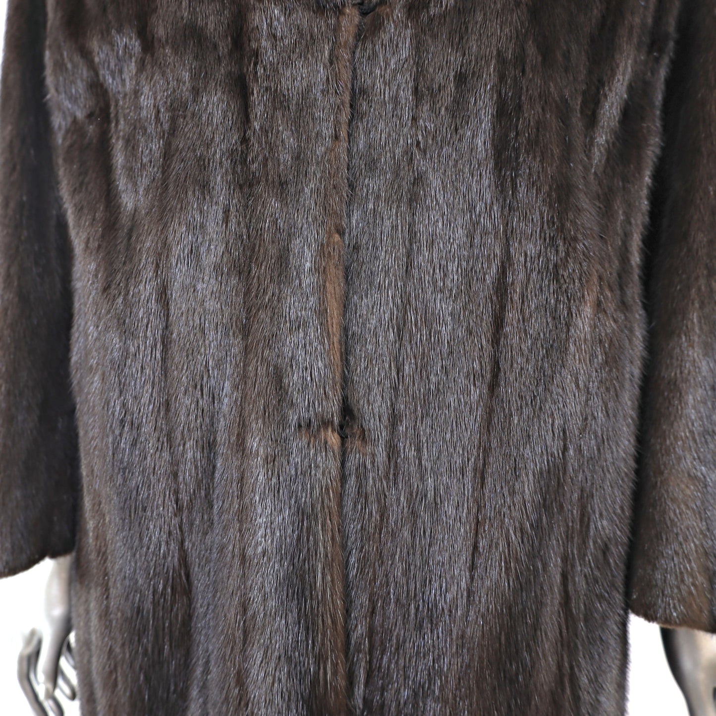 Mahogany Mink Coat- Size M