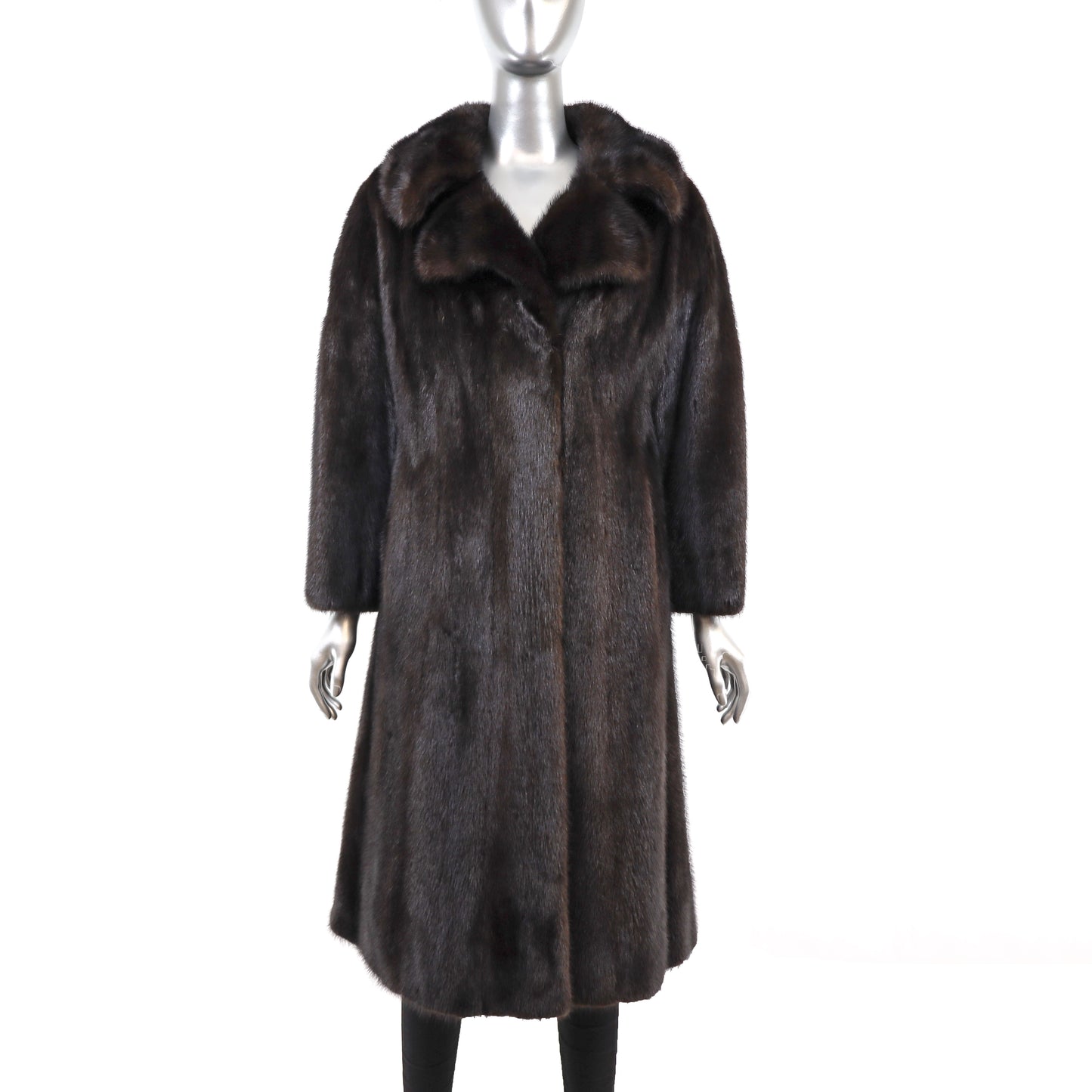 Mahogany Mink Coat- Size S