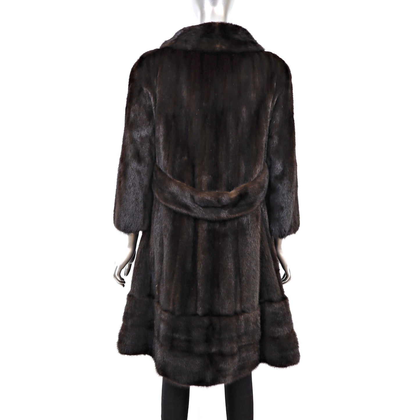 Mahogany Mink Coat- Size S