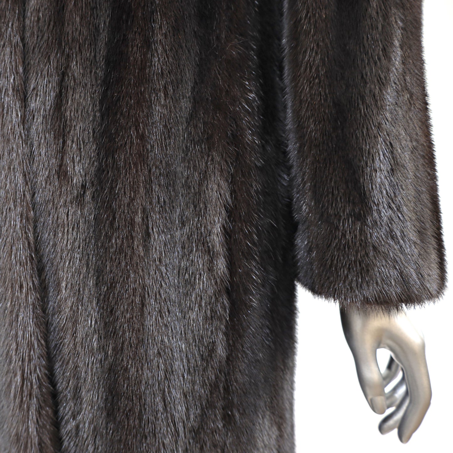 Mahogany Mink Coat- Size L