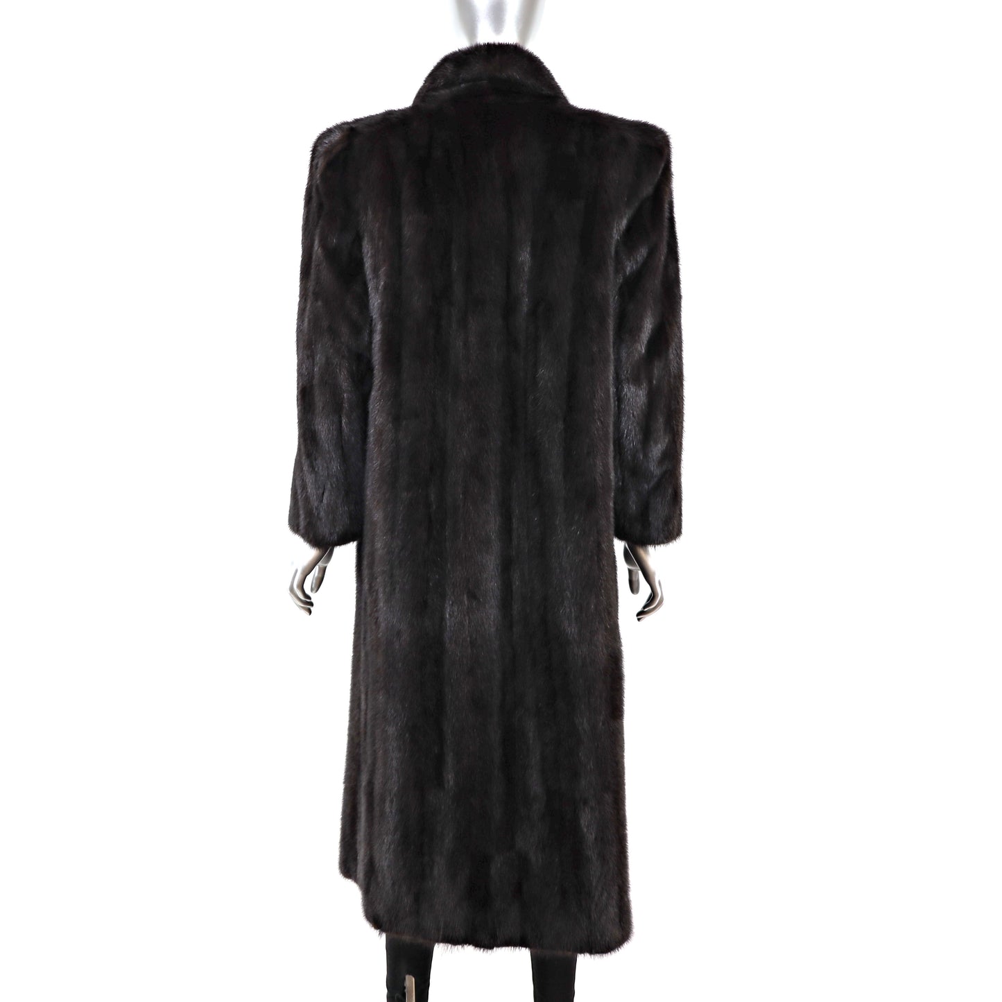 Mahogany Mink Coat- Size L