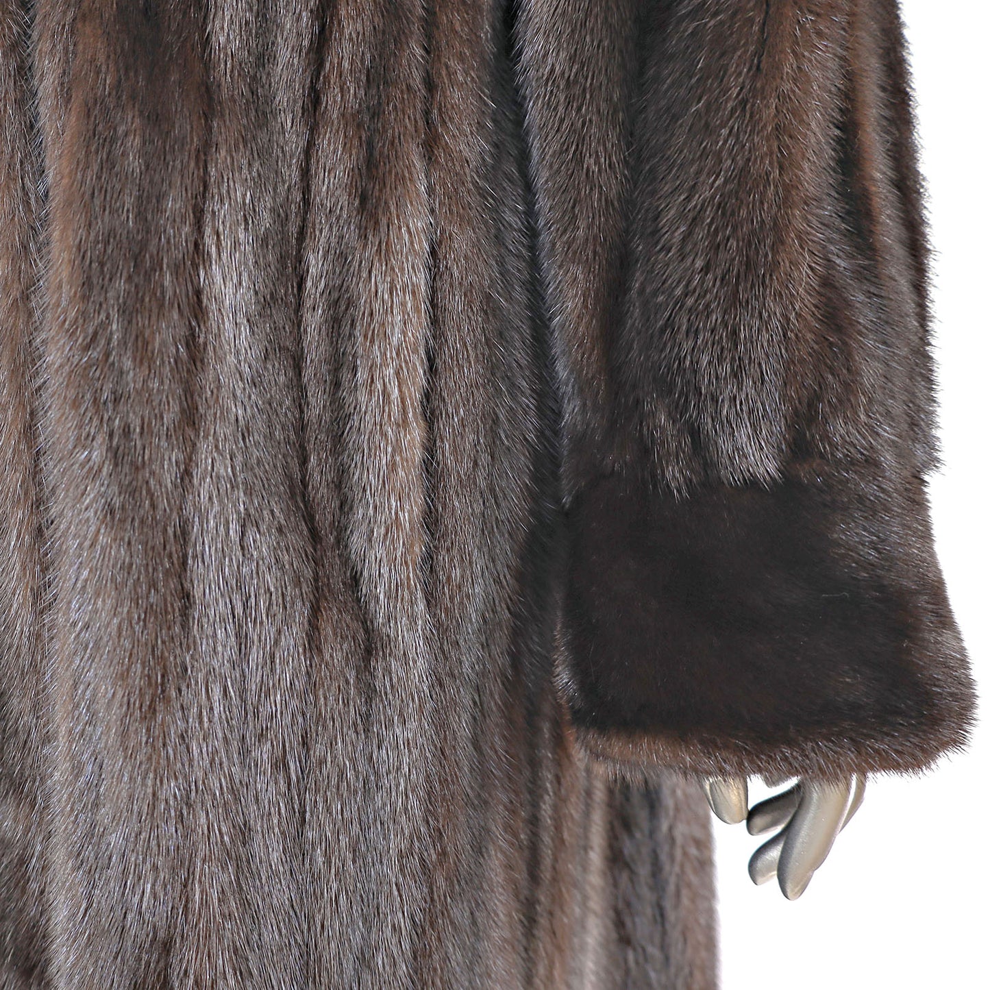 Mahogany Mink Coat- Size M