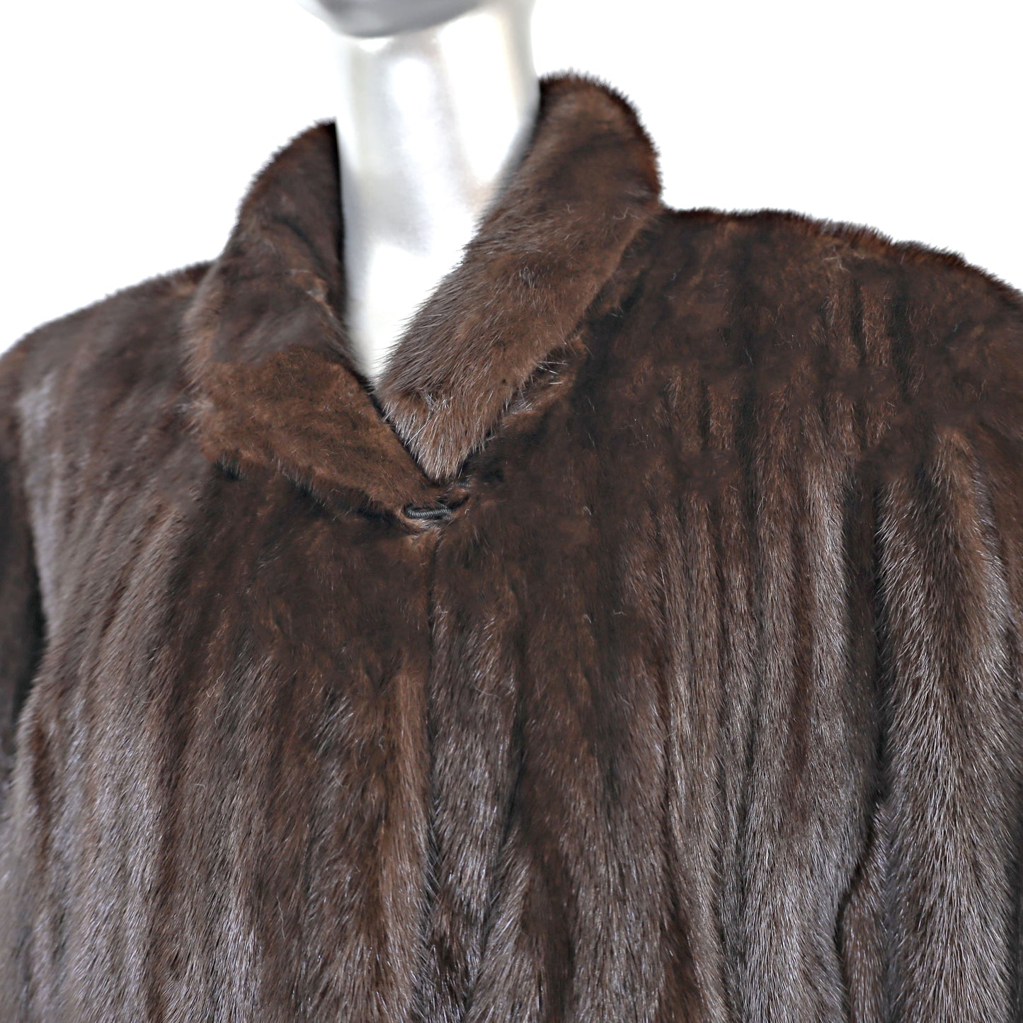 Mahogany Mink Coat- Size M