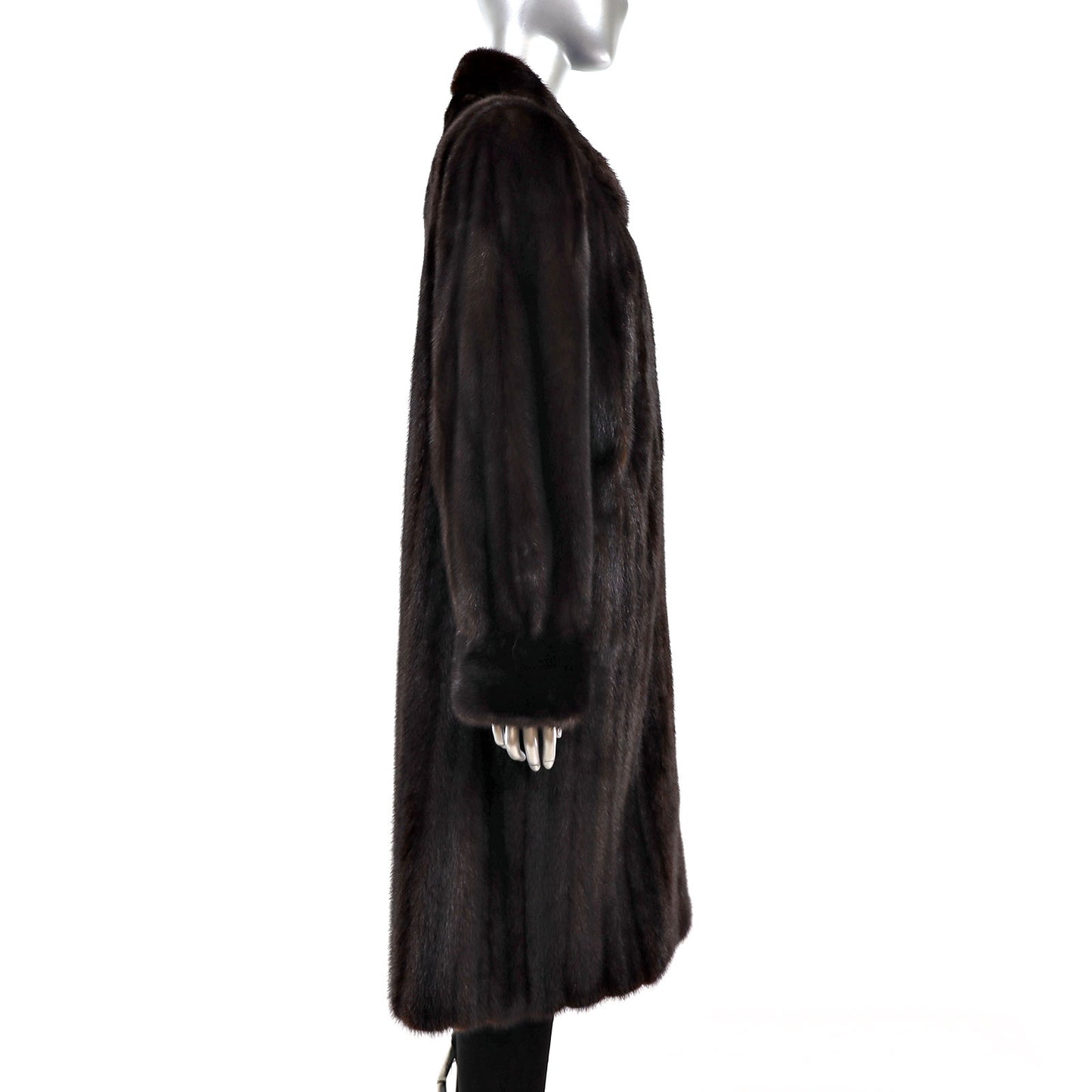 Mahogany Mink Coat- Size M