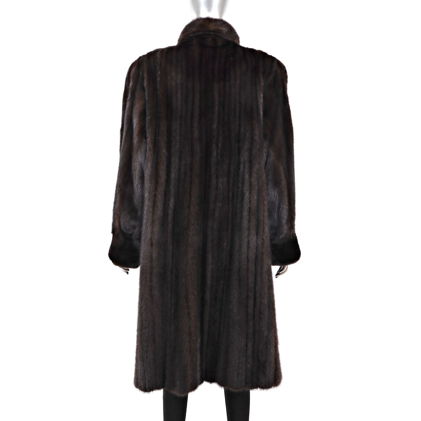 Mahogany Mink Coat- Size M