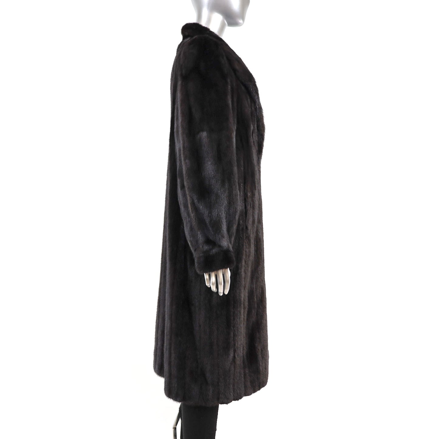 Mahogany Mink Coat- Size L