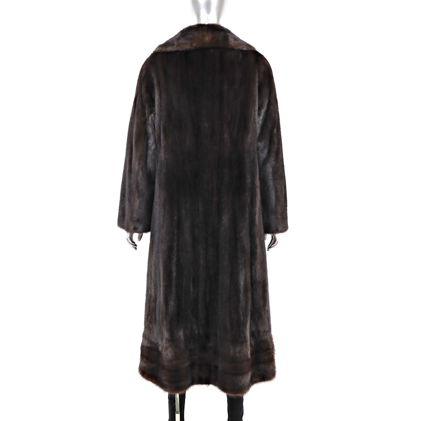 Mahogany Mink Coat- Size M