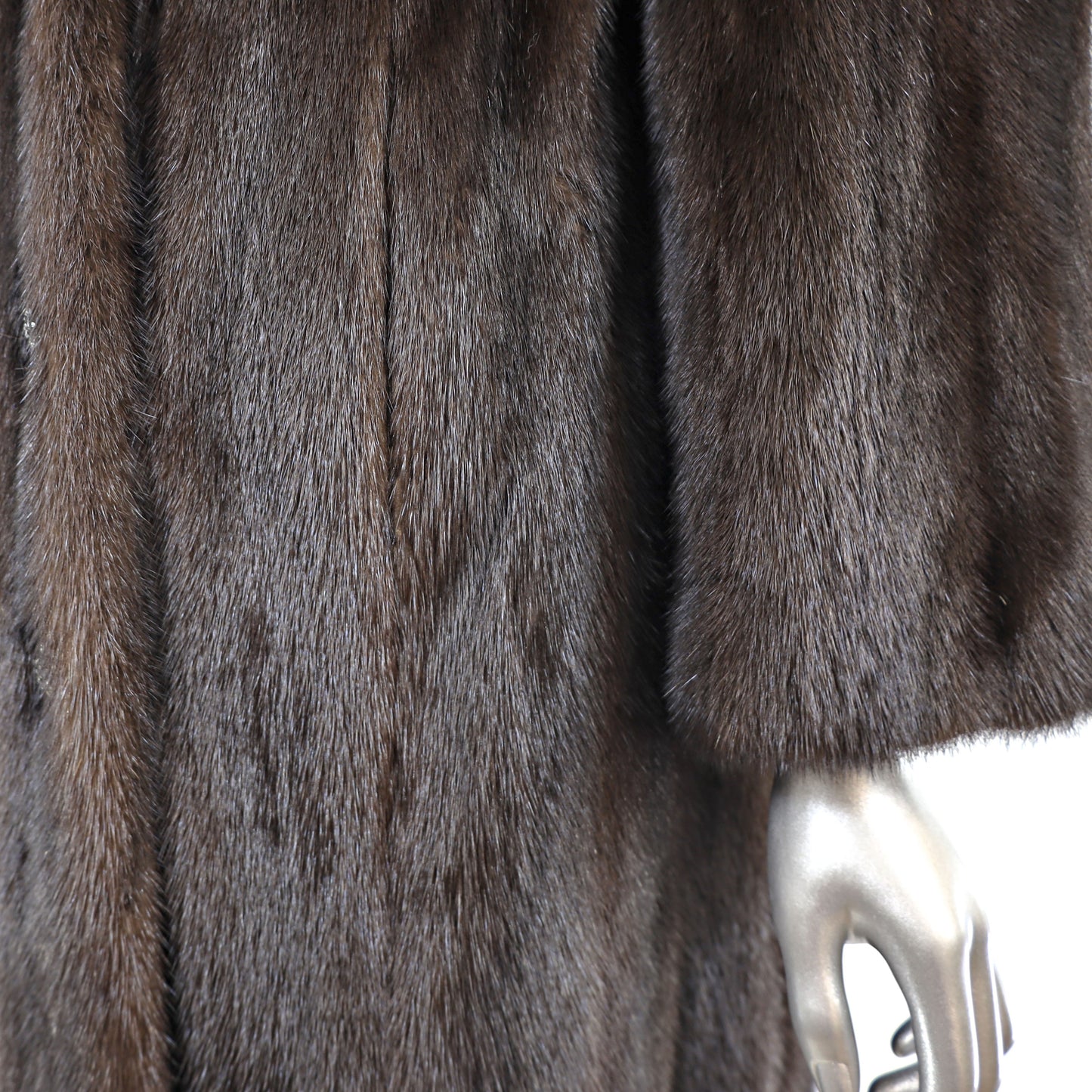 Mahogany Mink Coat- Size L