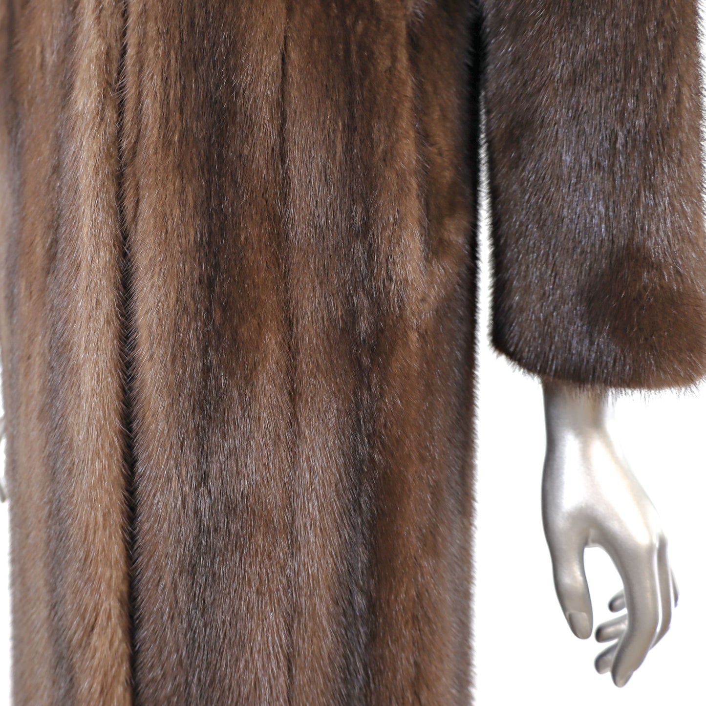 Mahogany Mink Coat- Size S