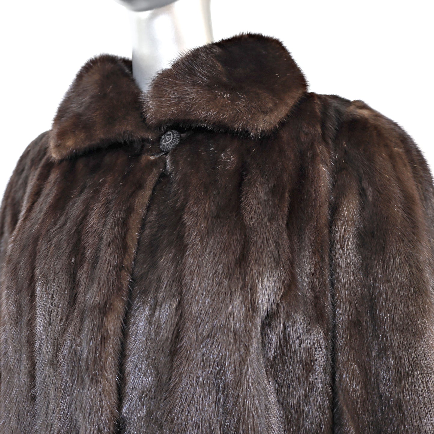 Mahogany Mink Coat- Size M