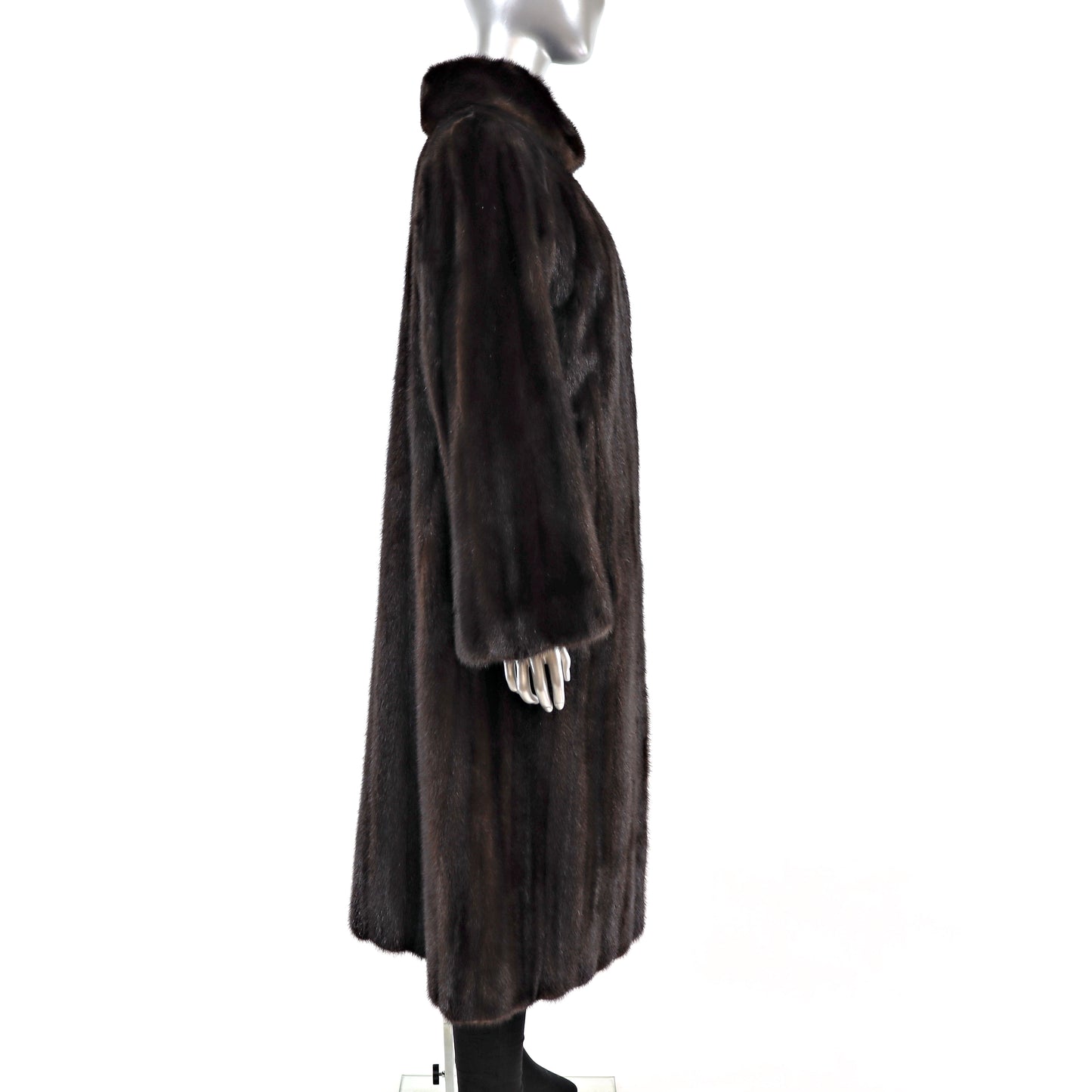 Mahogany Mink Coat- Size M