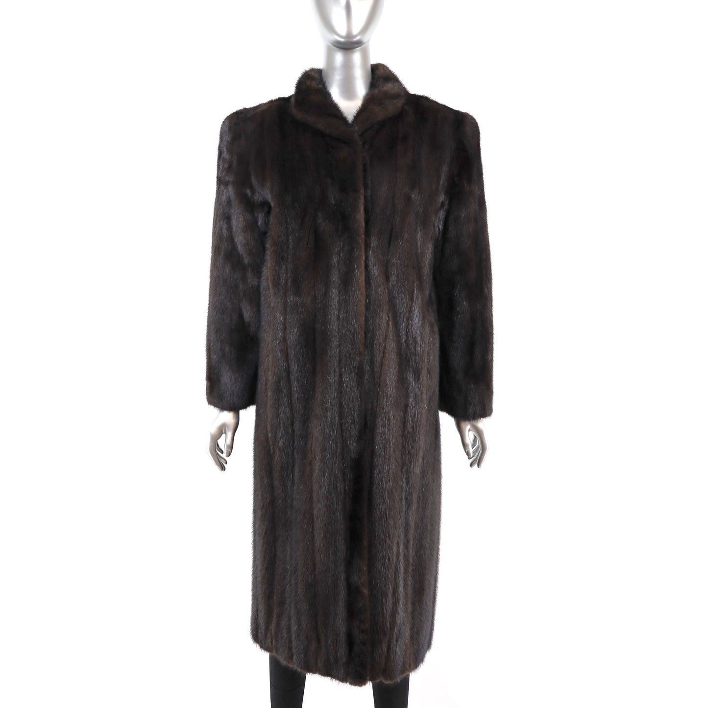 Mahogany Mink Coat- Size M