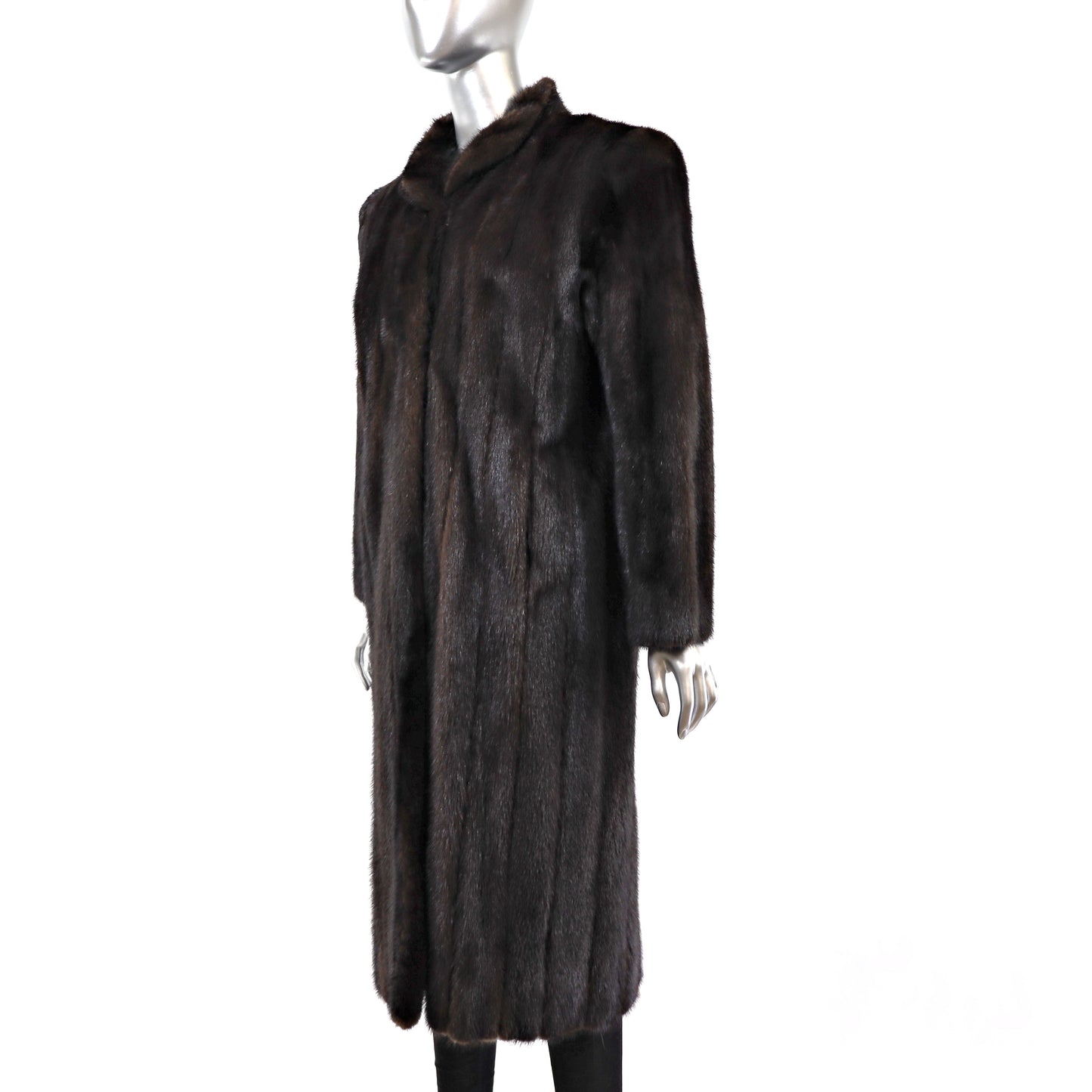 Mahogany Mink Coat- Size M