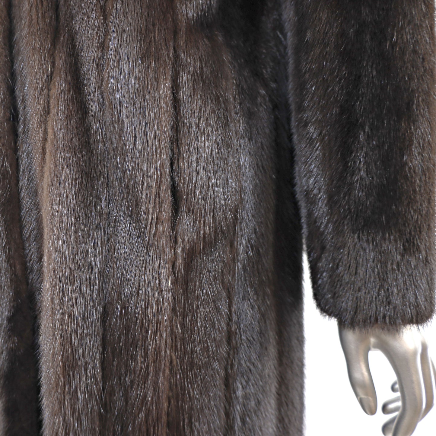 Mahogany Mink Coat- Size M