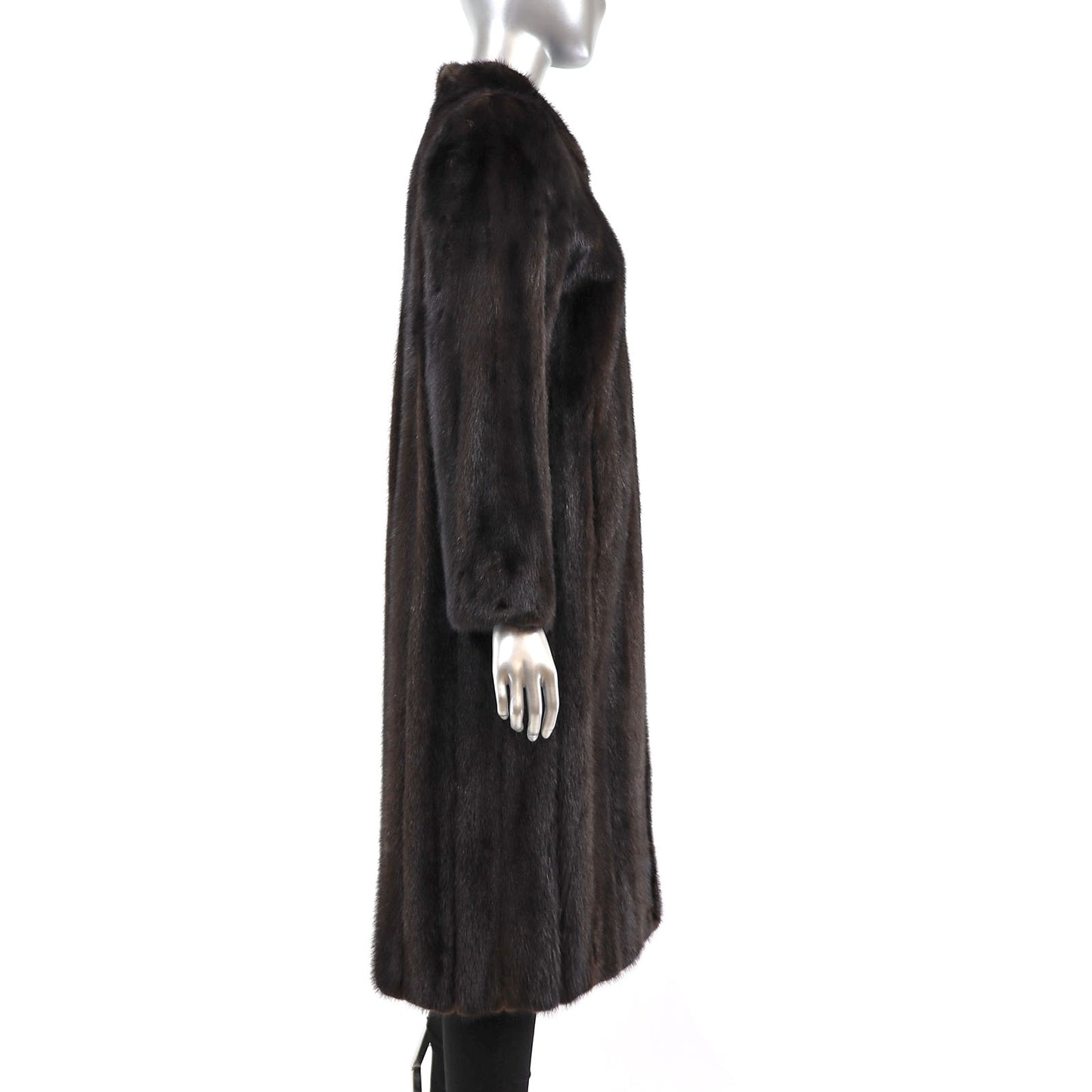 Mahogany Mink Coat- Size M