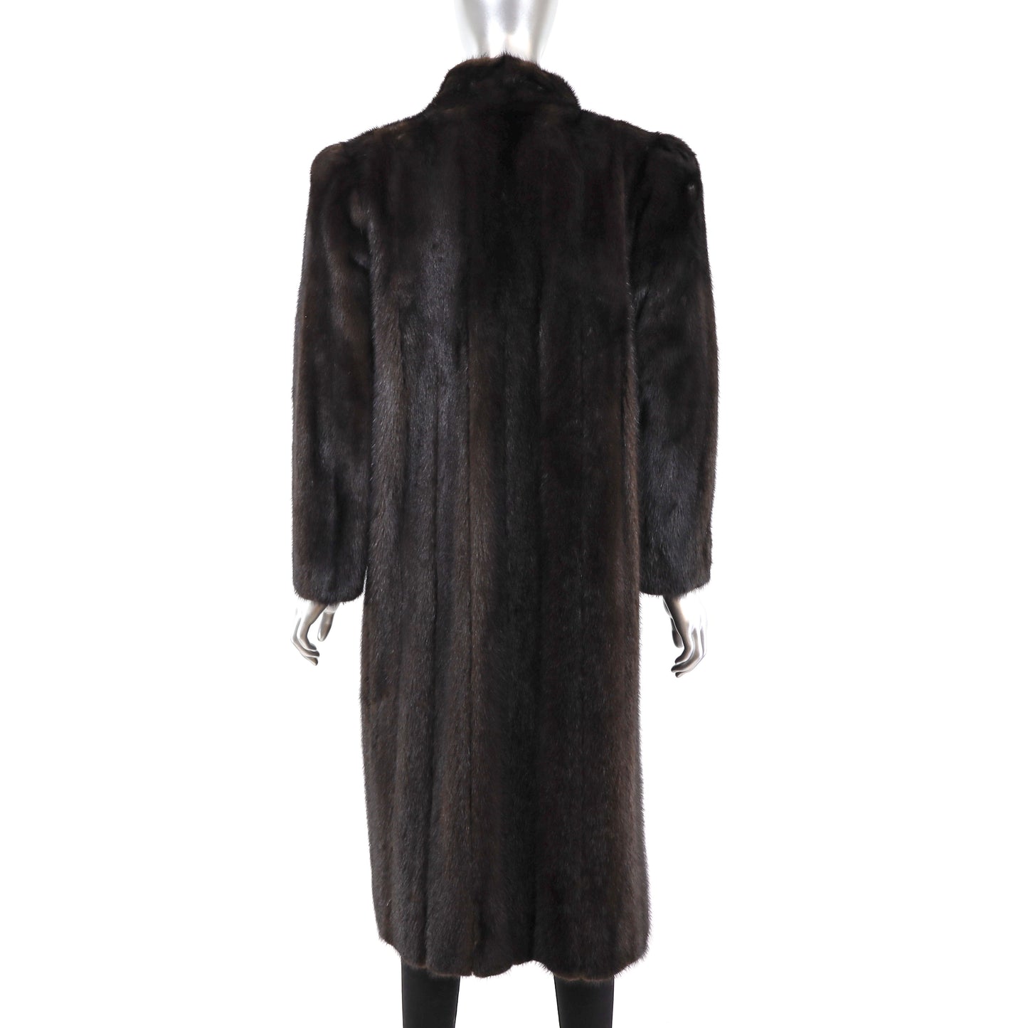 Mahogany Mink Coat- Size M