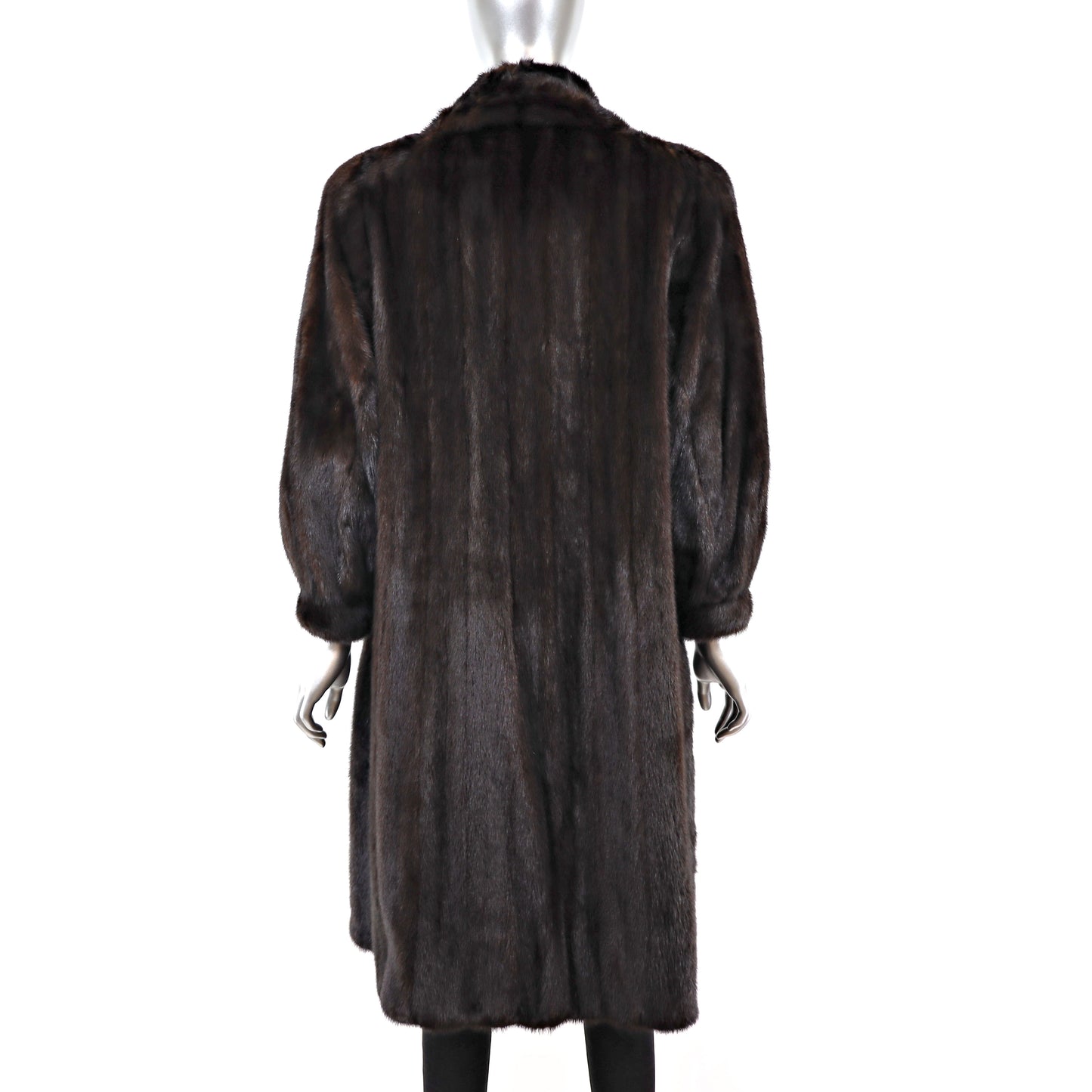 Mahogany Mink Coat- Size M