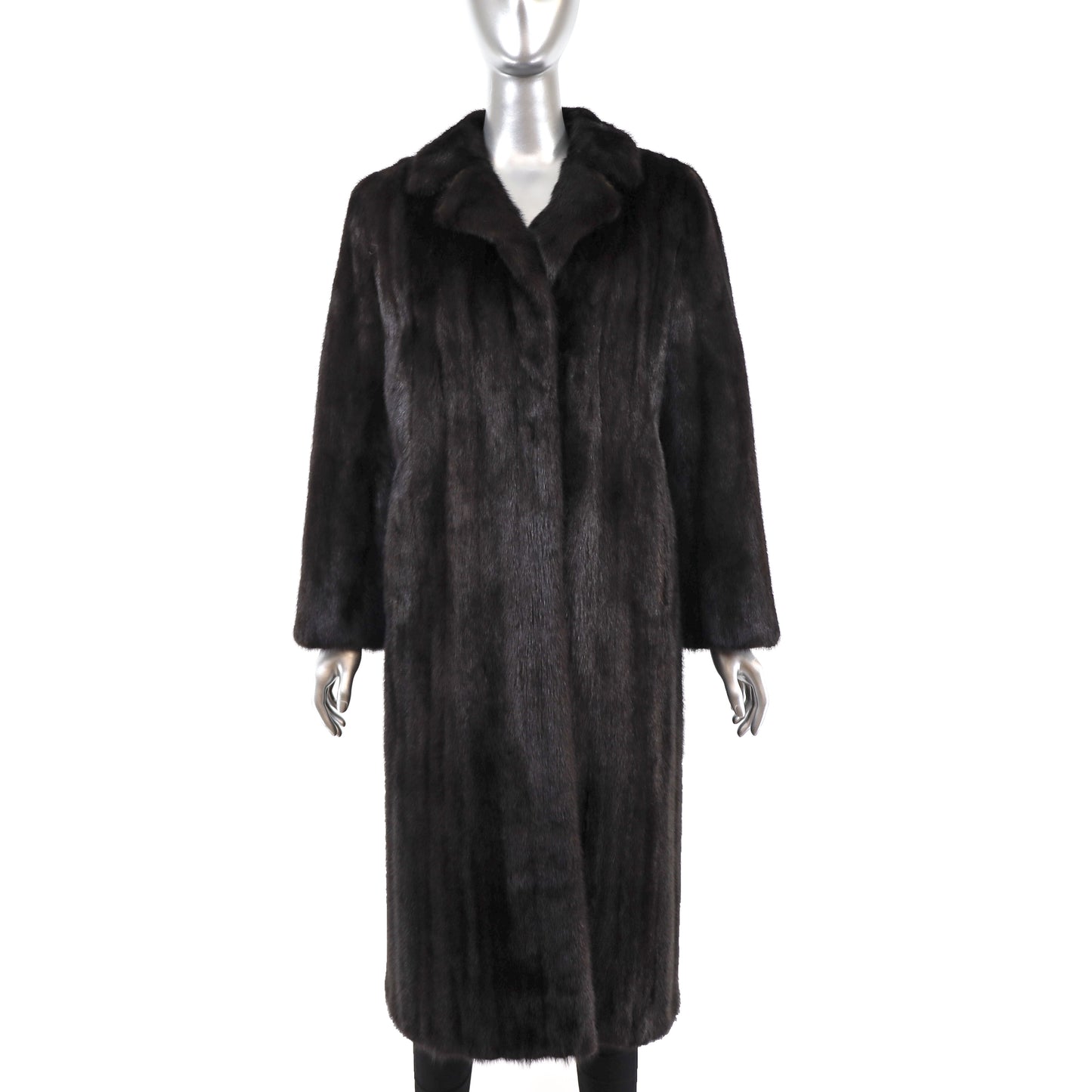 Mahogany Mink Coat- Size S