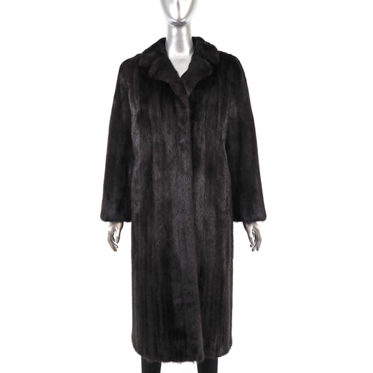 Mahogany Mink Coat- Size S