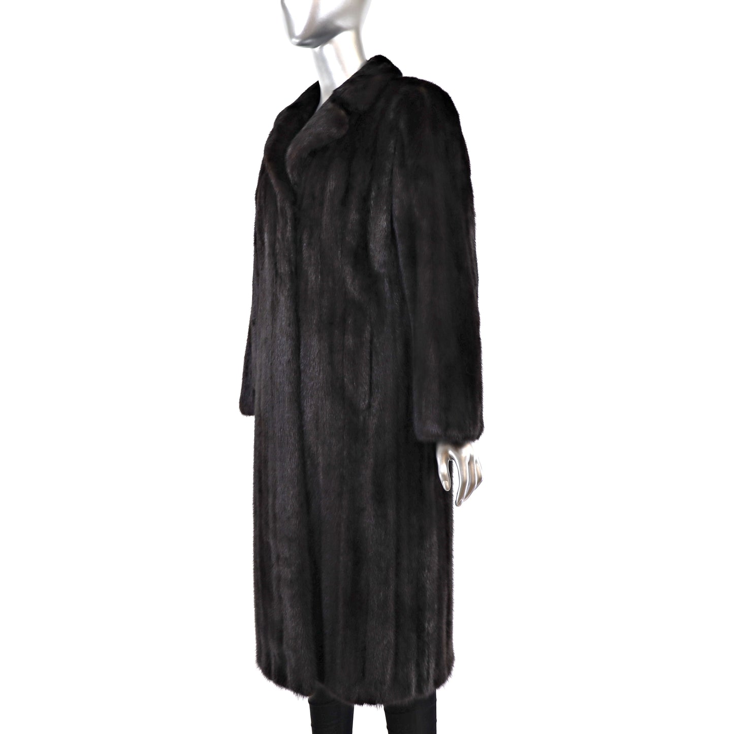 Mahogany Mink Coat- Size S