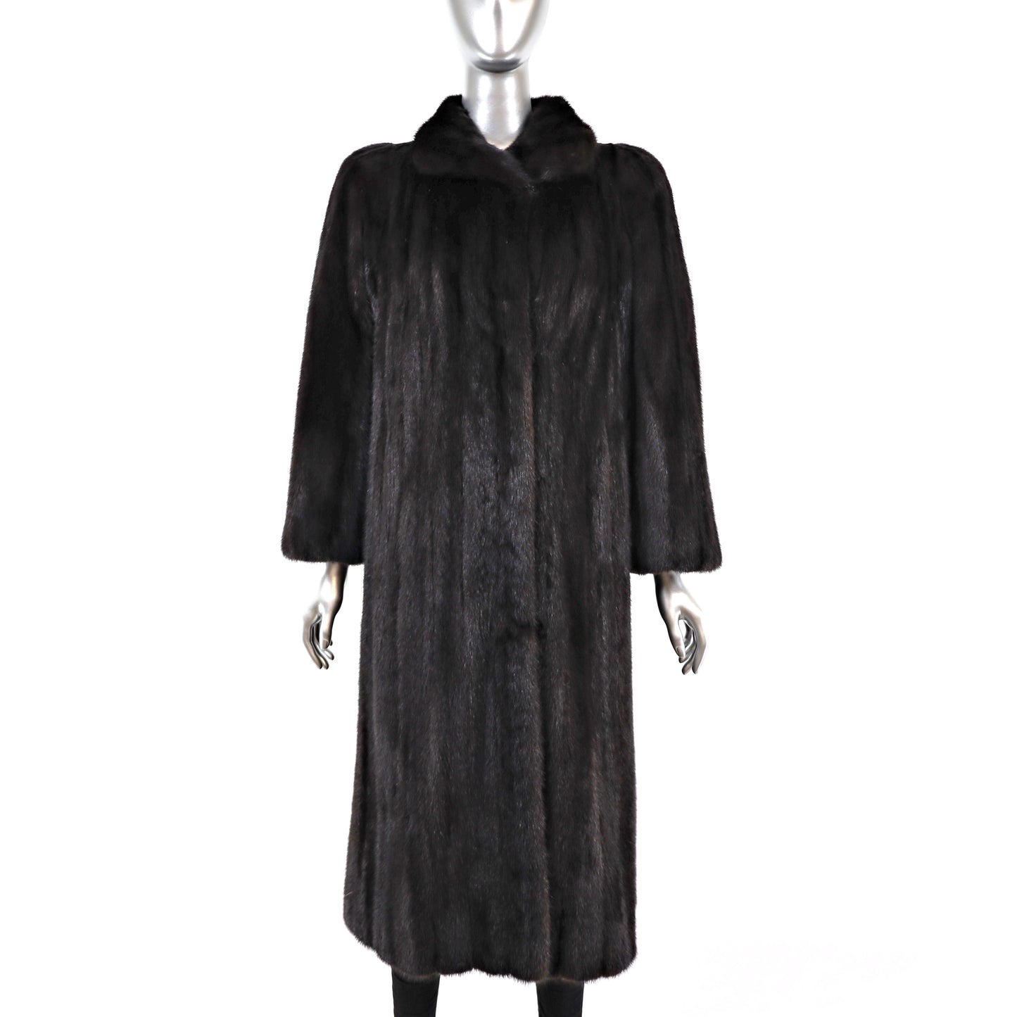 Dark Brown Mink Coat- Size M