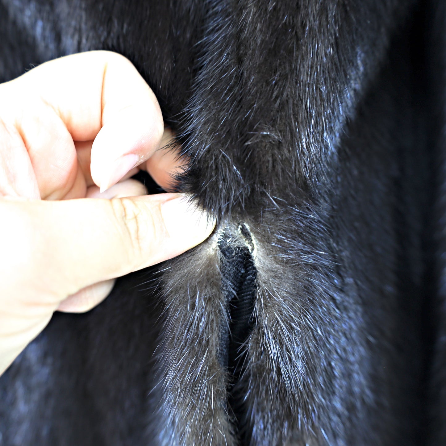 Mahogany Mink Coat- Size M-L