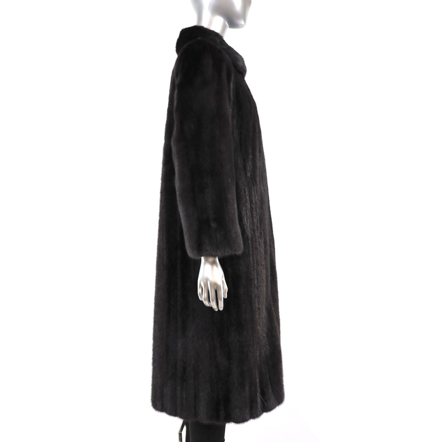 Dark Brown Mink Coat- Size M