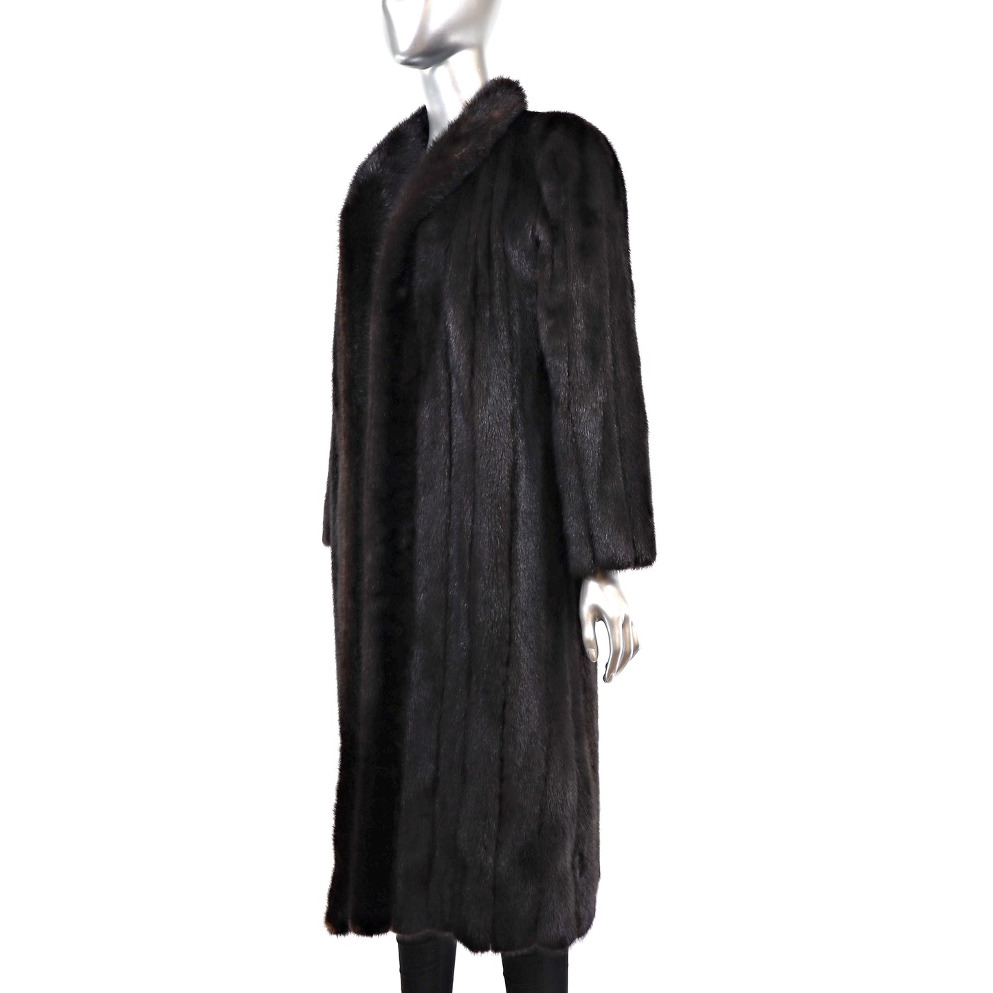 Mahogany Mink Coat- Size M