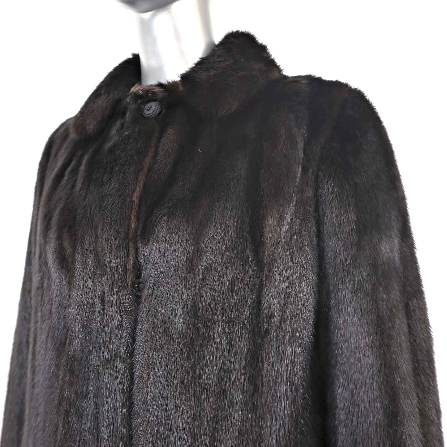 Mahogany Mink Coat- Size L