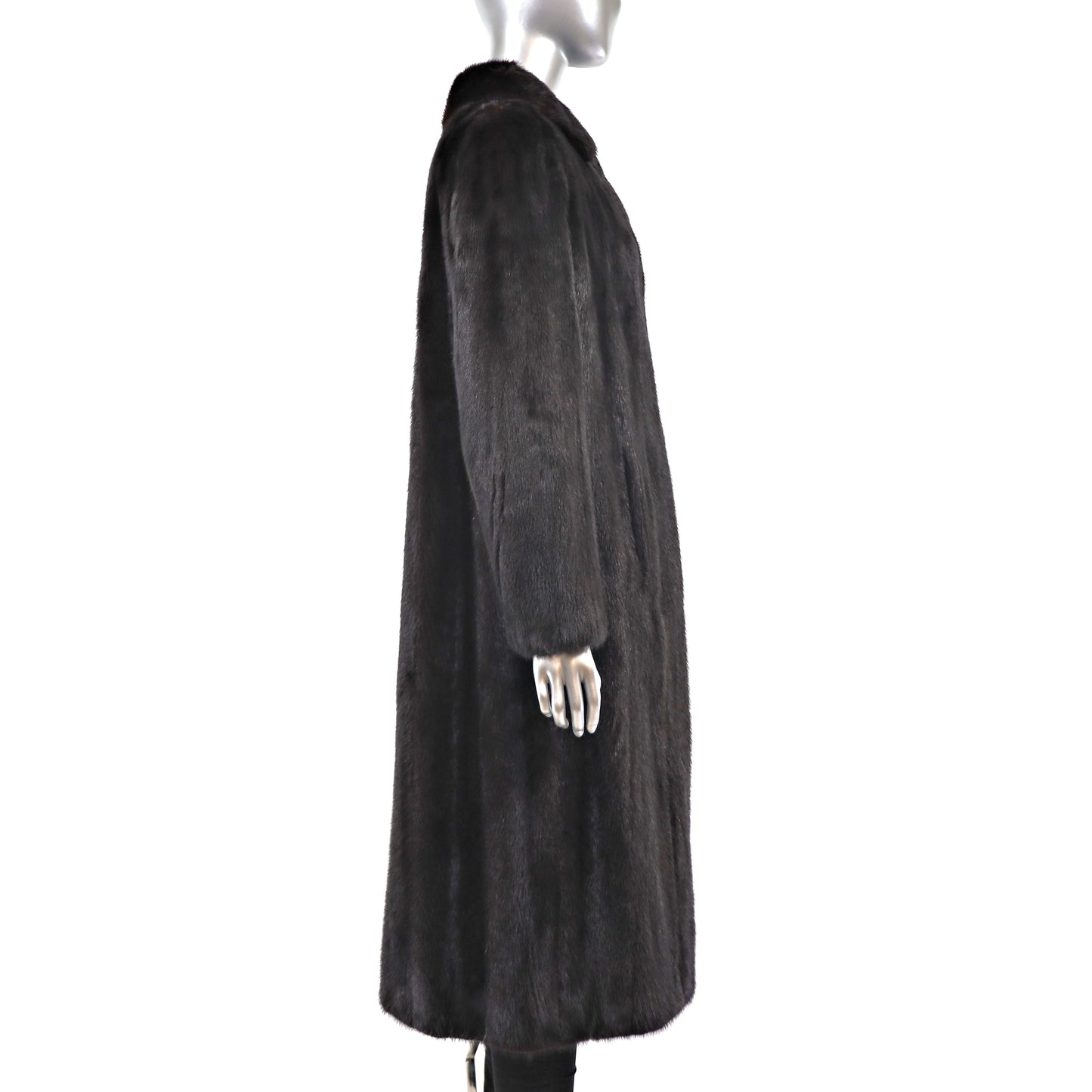 Mahogany Mink Coat- Size L