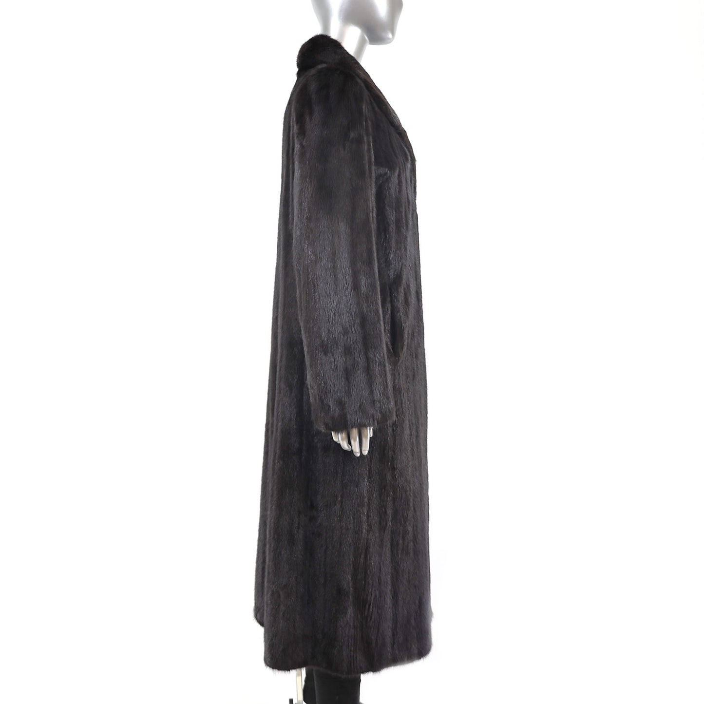 Mahogany Mink Coat- Size M