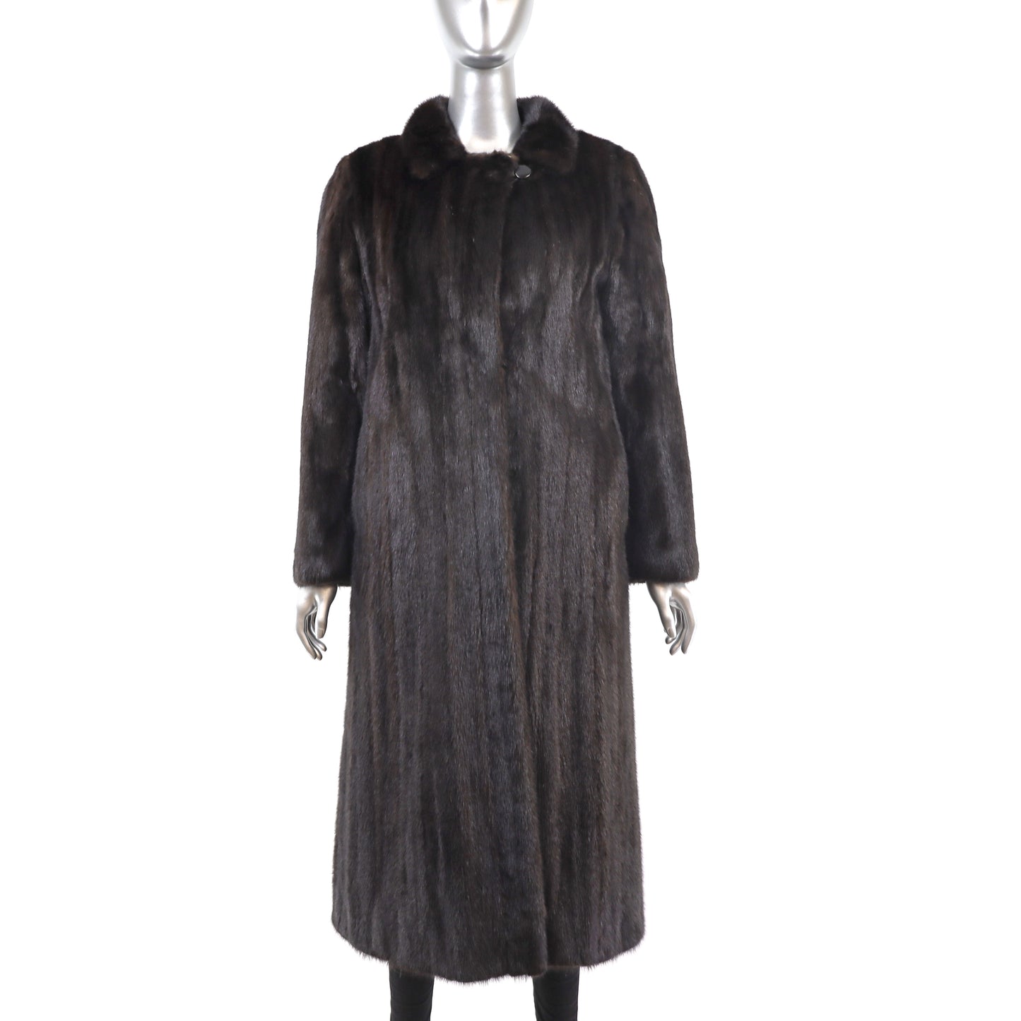 Mahogany Mink Coat- Size S