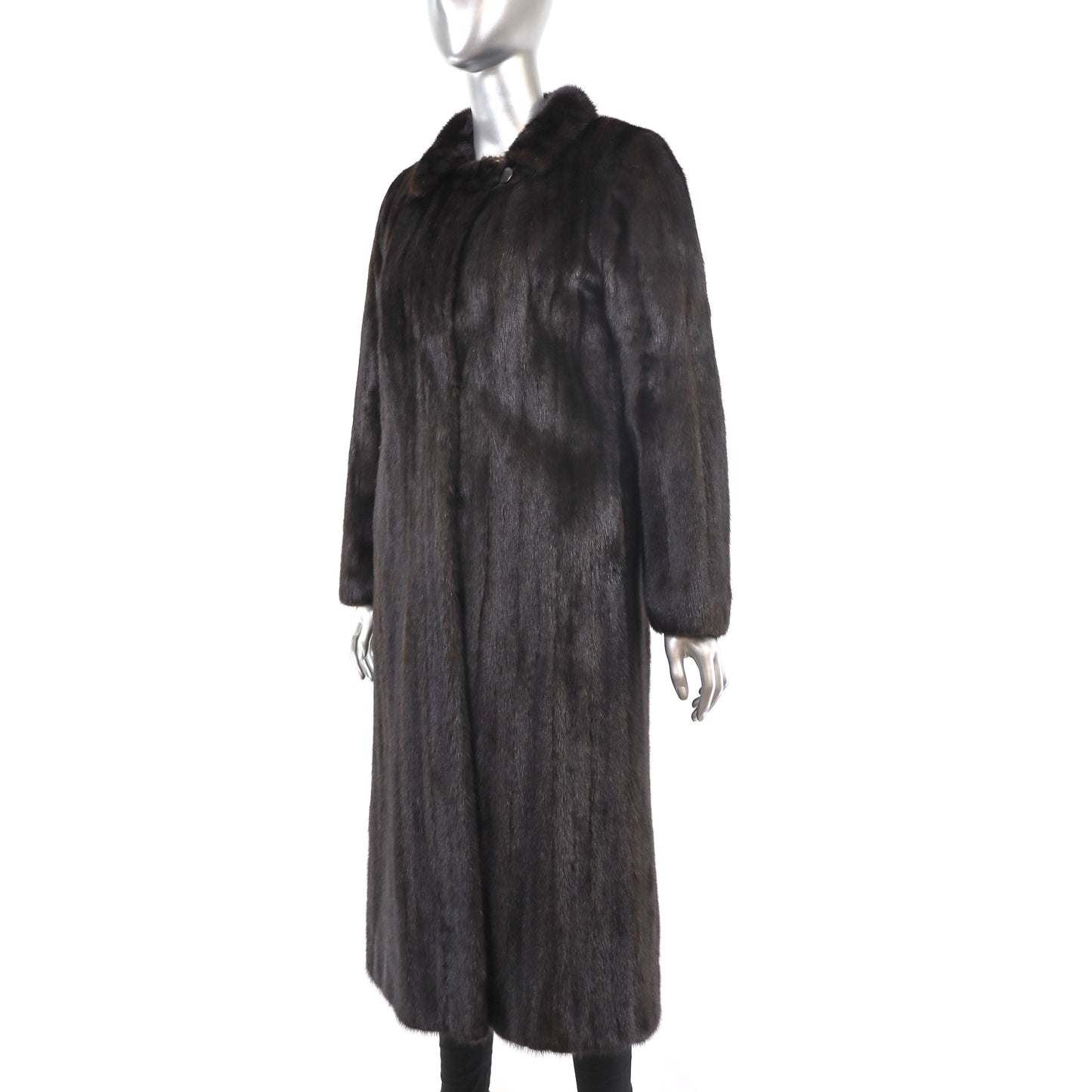 Mahogany Mink Coat- Size S