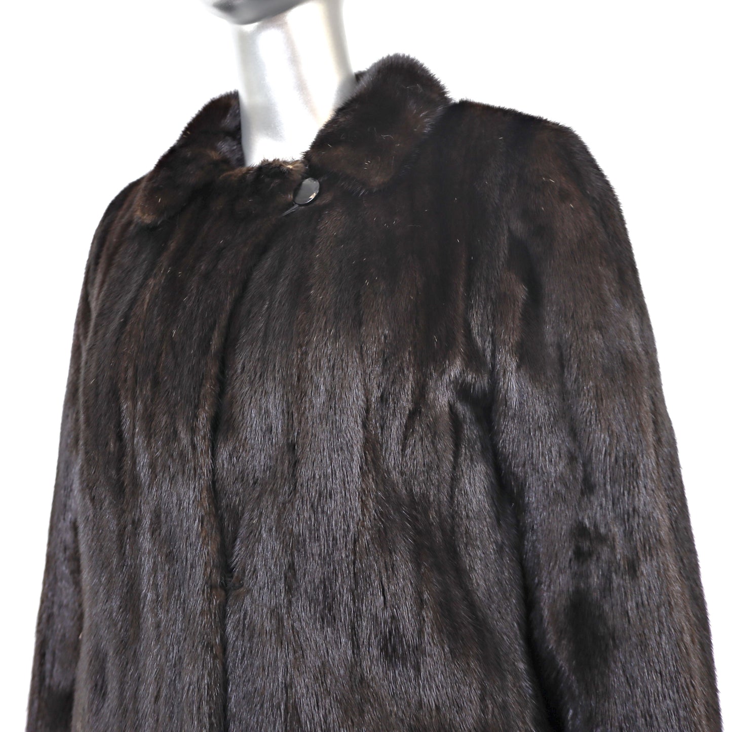 Mahogany Mink Coat- Size S