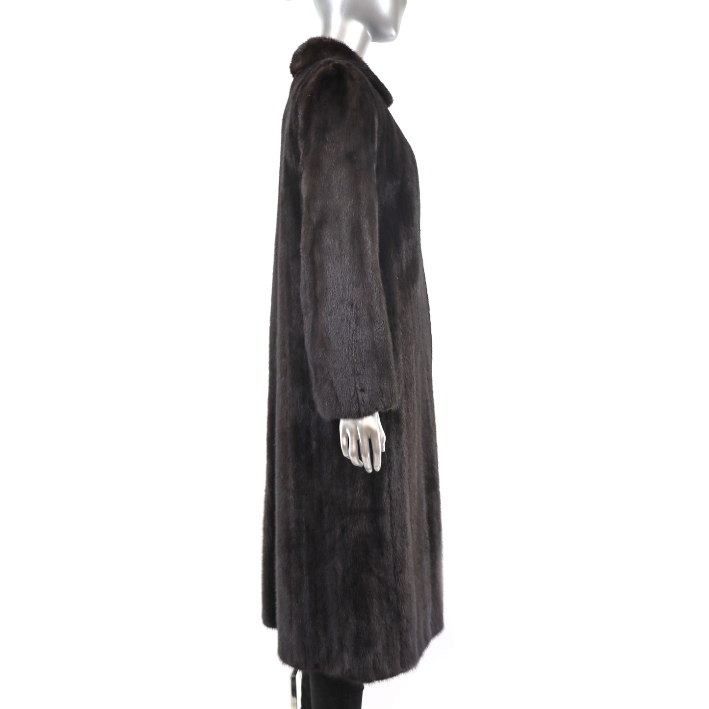 Mahogany Mink Coat- Size S