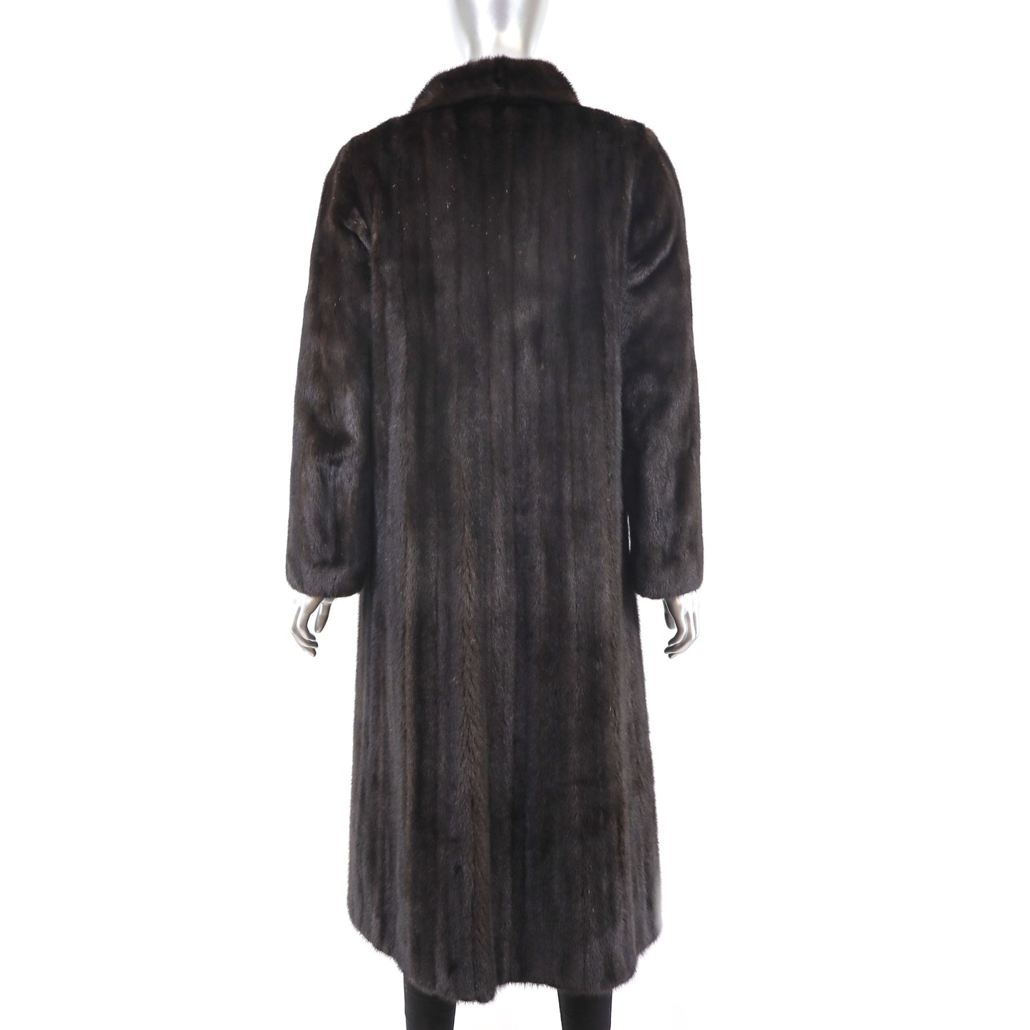 Mahogany Mink Coat- Size S