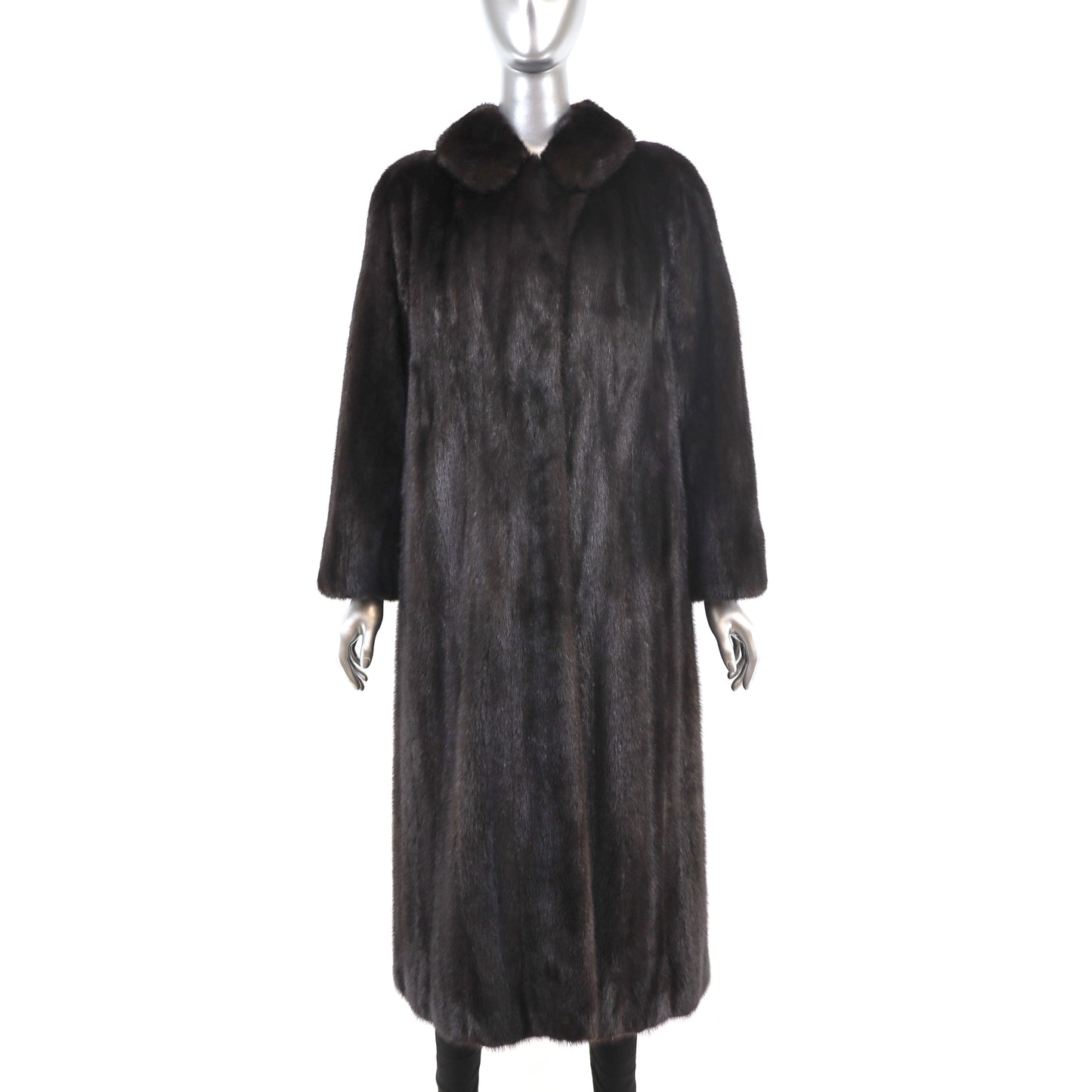 Mahogany Mink Coat- Size M