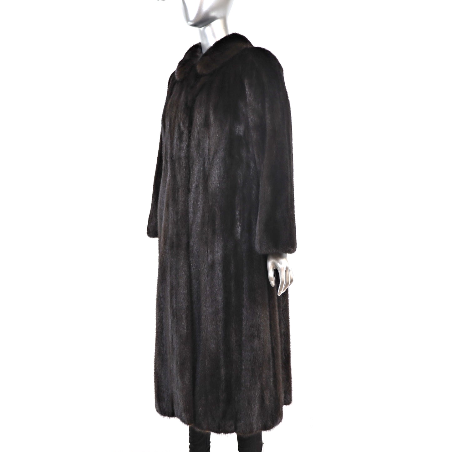 Mahogany Mink Coat- Size M