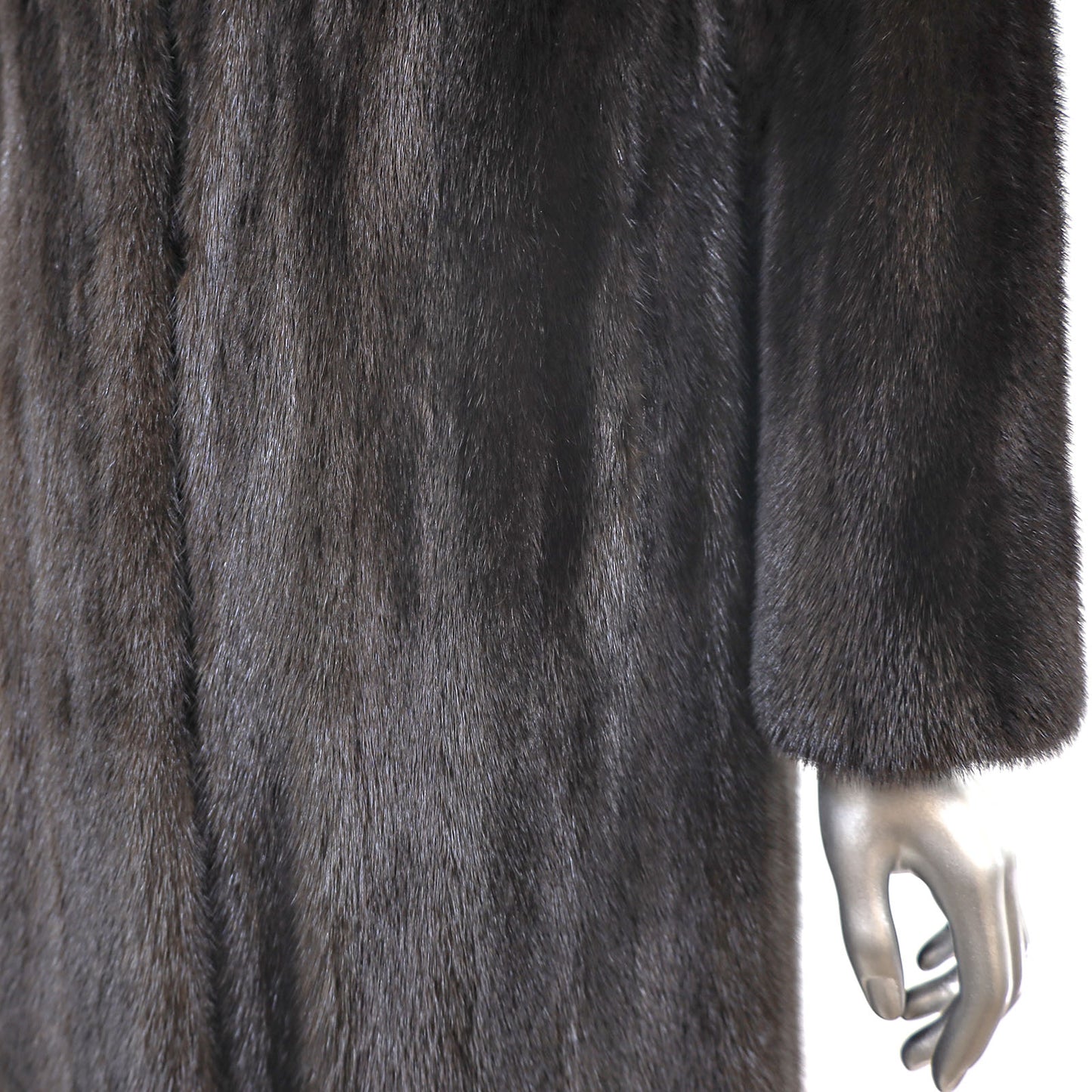 Mahogany Mink Coat- Size M