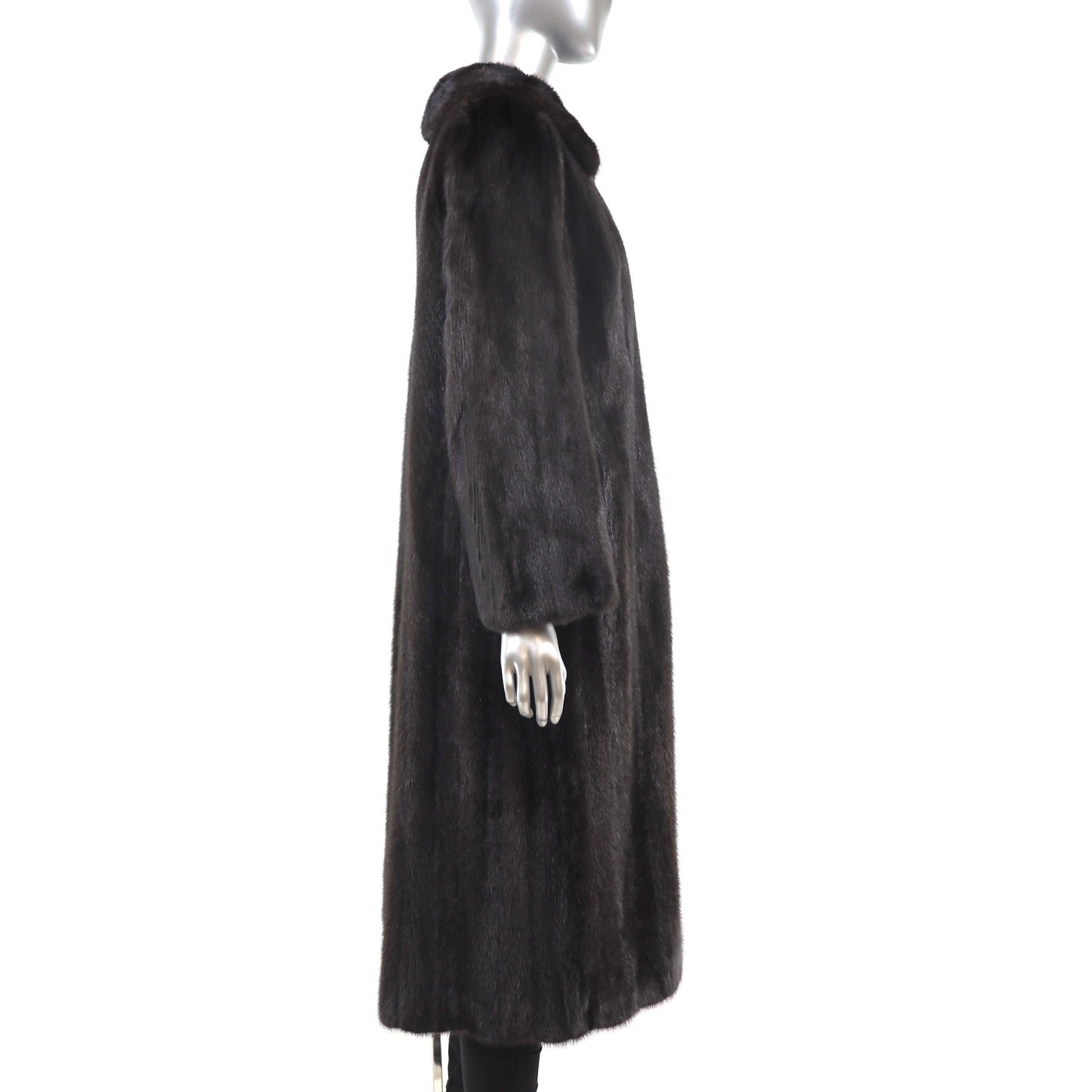 Mahogany Mink Coat- Size M