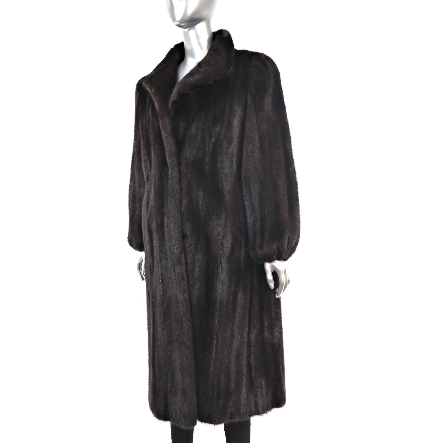 Mahogany Mink Coat- Size XL