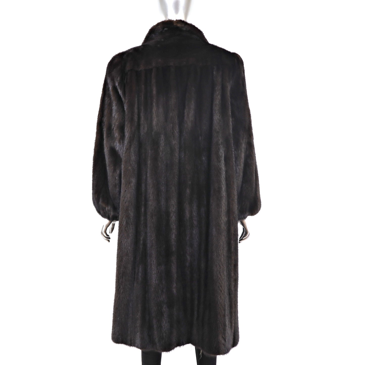 Mahogany Mink Coat- Size XL